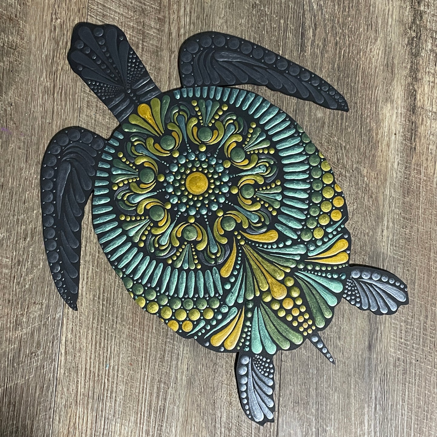 MDF Cutout Turtle