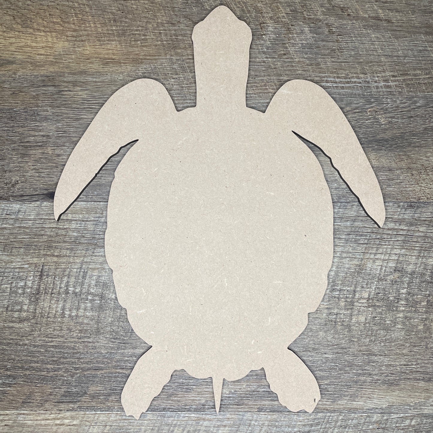 MDF Cutout Turtle