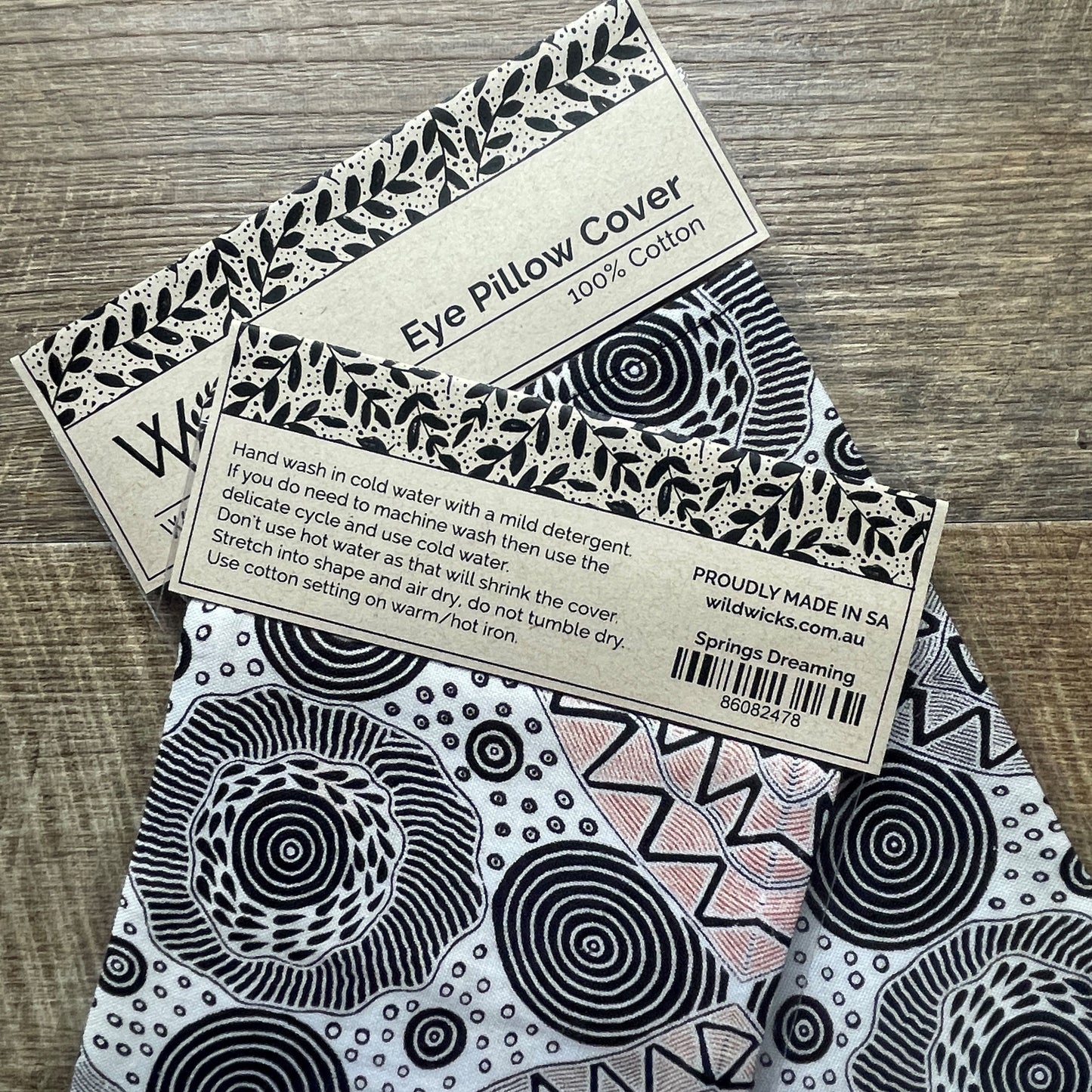 Eye Pillow Cotton Cover - Springs Dreaming