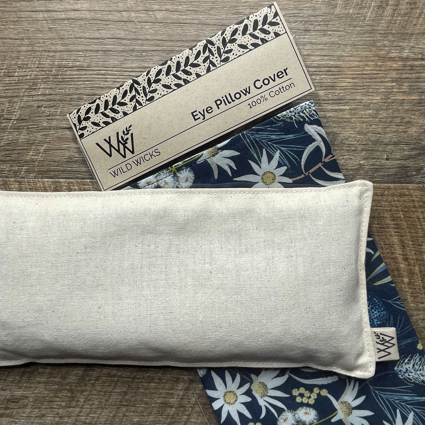 Eye Pillow Cotton Cover - JP Moonlight Flora