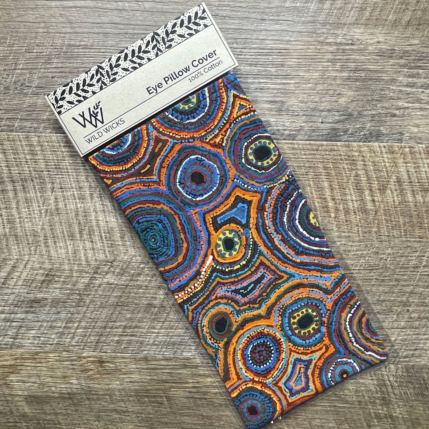 Eye Pillow Cotton Cover - Bush Onion Dreaming