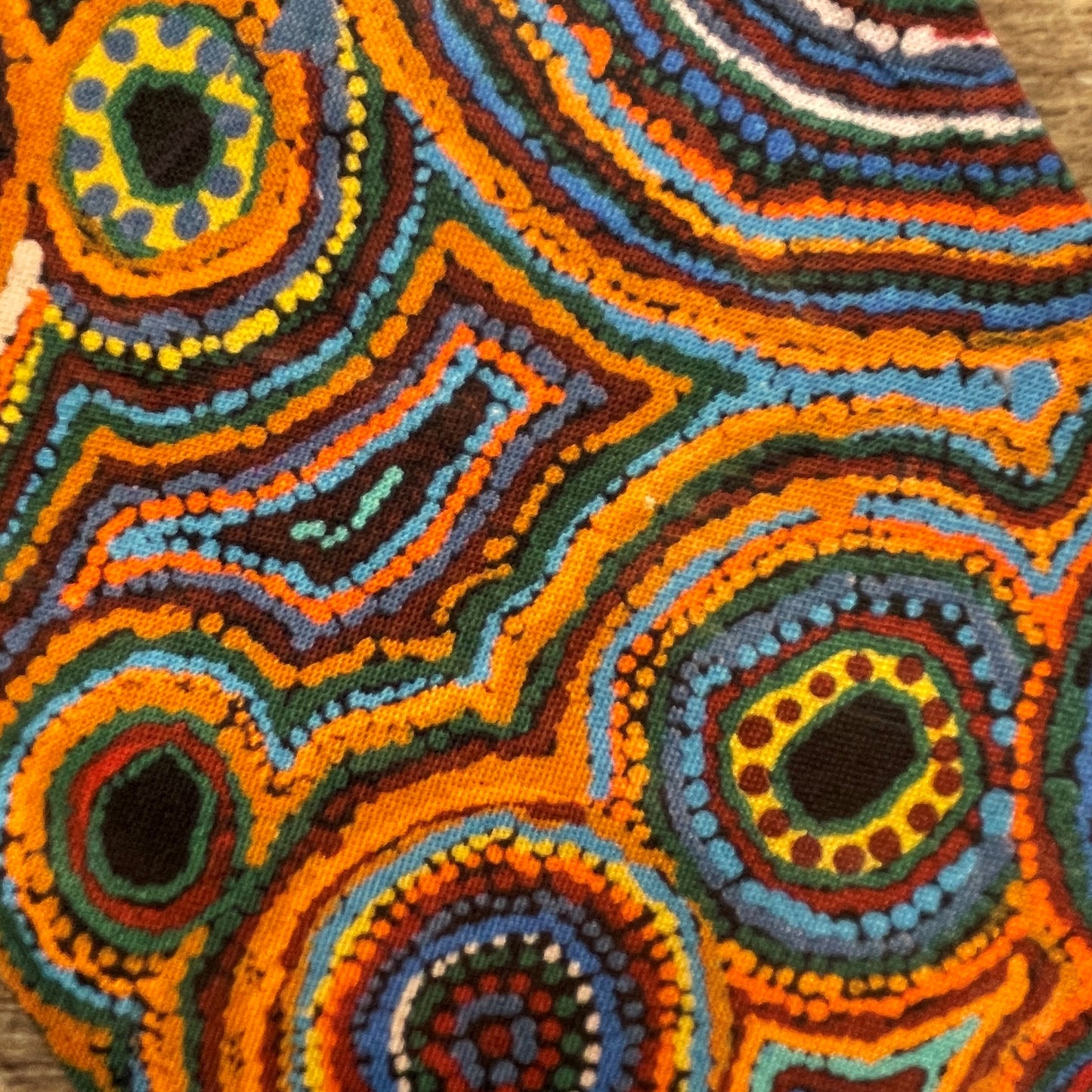 Eye Pillow Cotton Cover - Bush Onion Dreaming