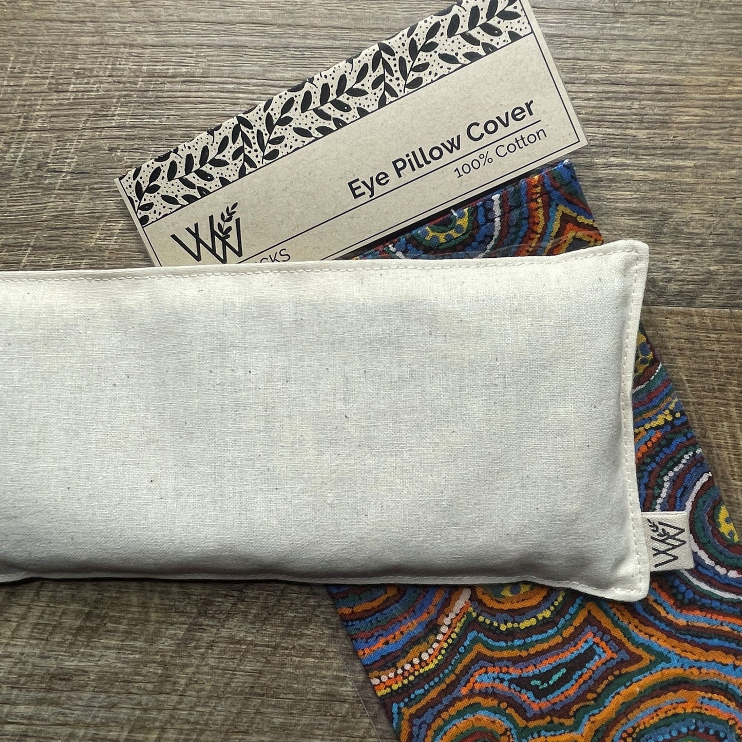 Eye Pillow Cotton Cover - Bush Onion Dreaming