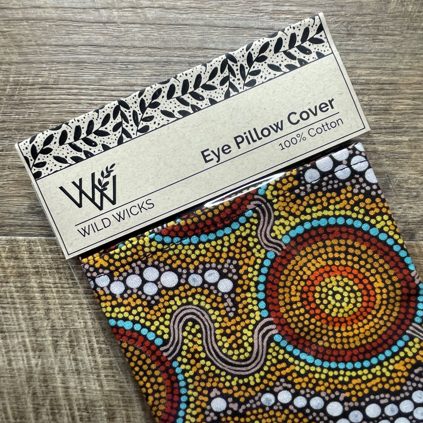 Eye Pillow Cotton Cover - Water Dreaming