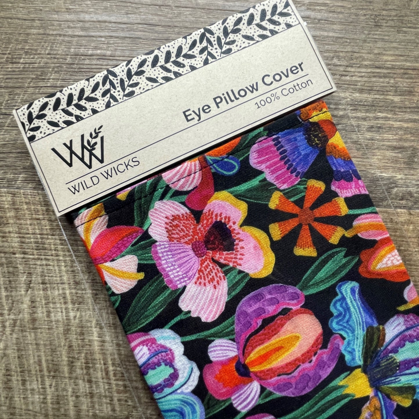 Eye Pillow Cotton Cover - KK Iris Iridescence