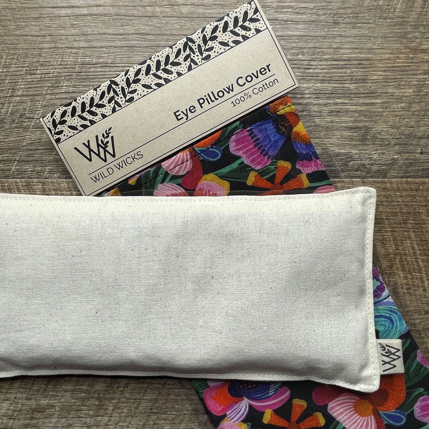 Eye Pillow Cotton Cover - KK Iris Iridescence