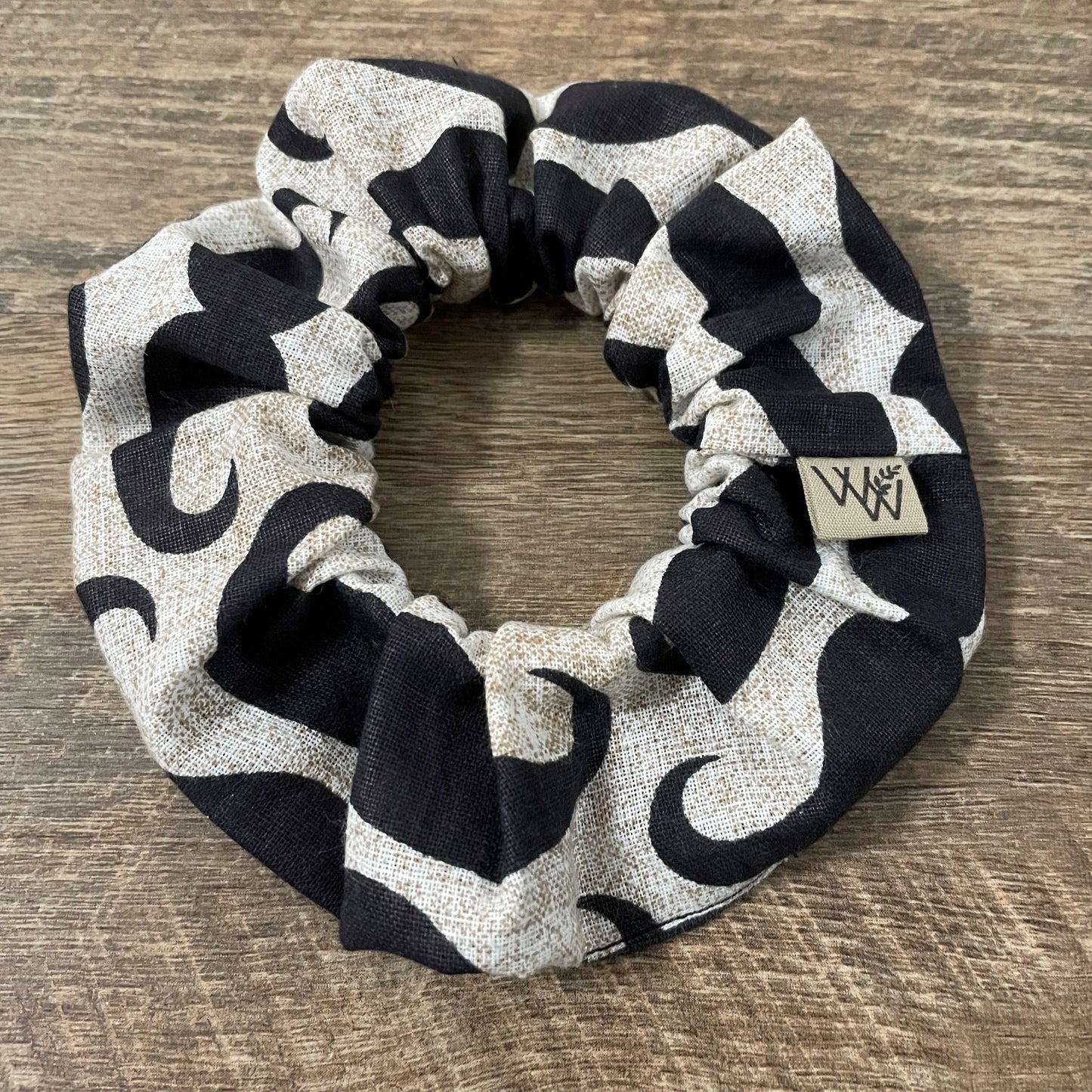 Scrunchies - Black Moustache