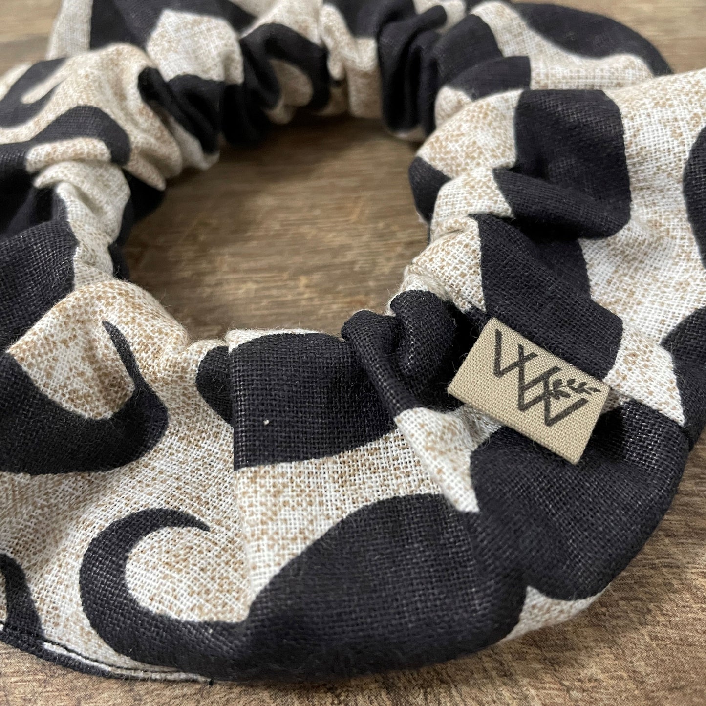 Scrunchies - Black Moustache