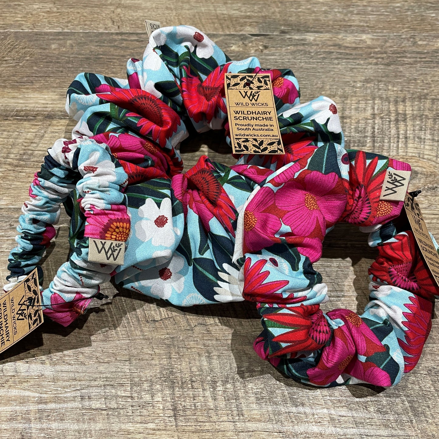 Scrunchies - JP Tropical Flora 1