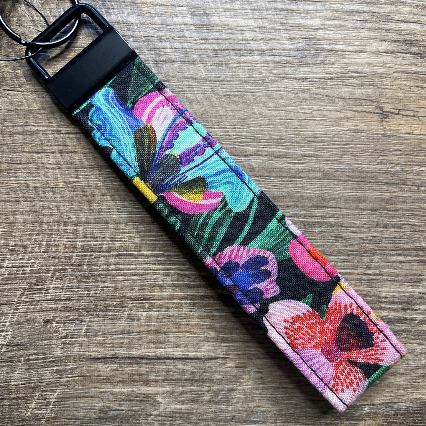 Fabric Fob Keychain - KK Iris Iridescence