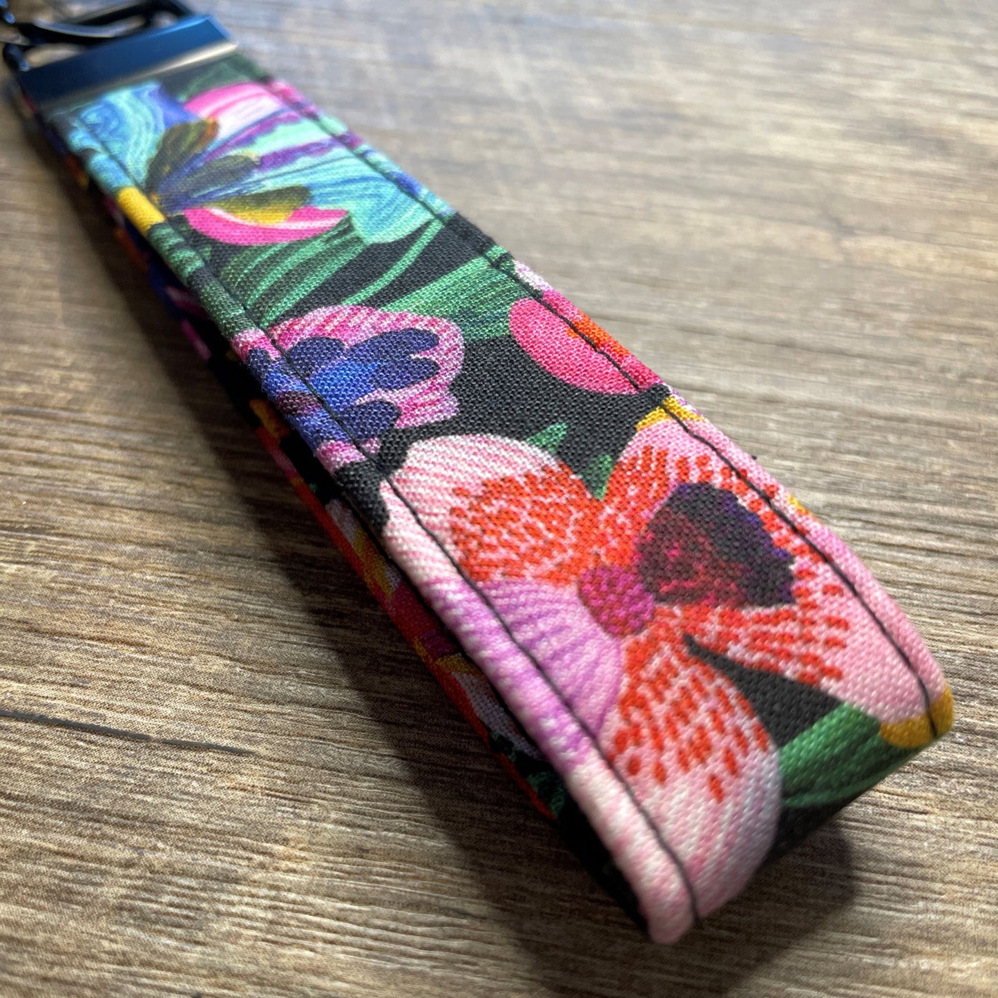 Fabric Fob Keychain - KK Iris Iridescence