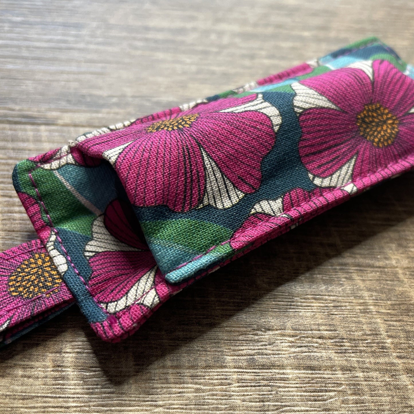 Lip Balm Holder Keyring - JP Tropical Flora 3