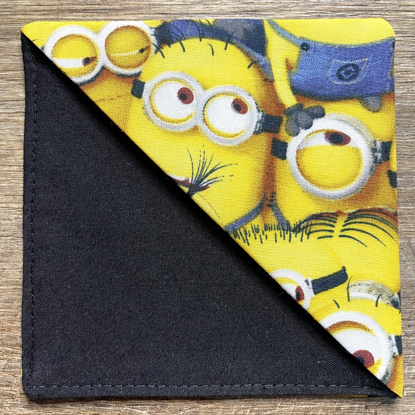 Fabric Corner Bookmark - Yellow Guys