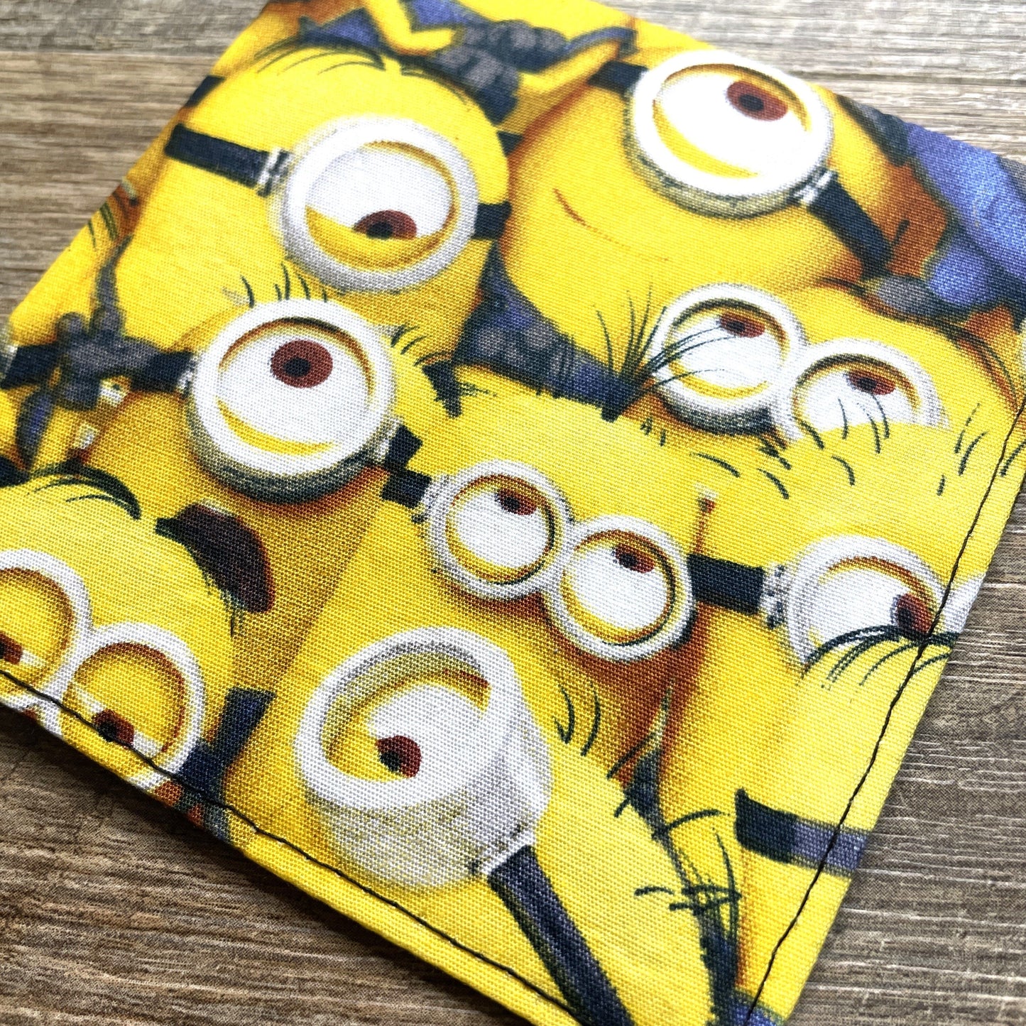 Fabric Corner Bookmark - Yellow Guys