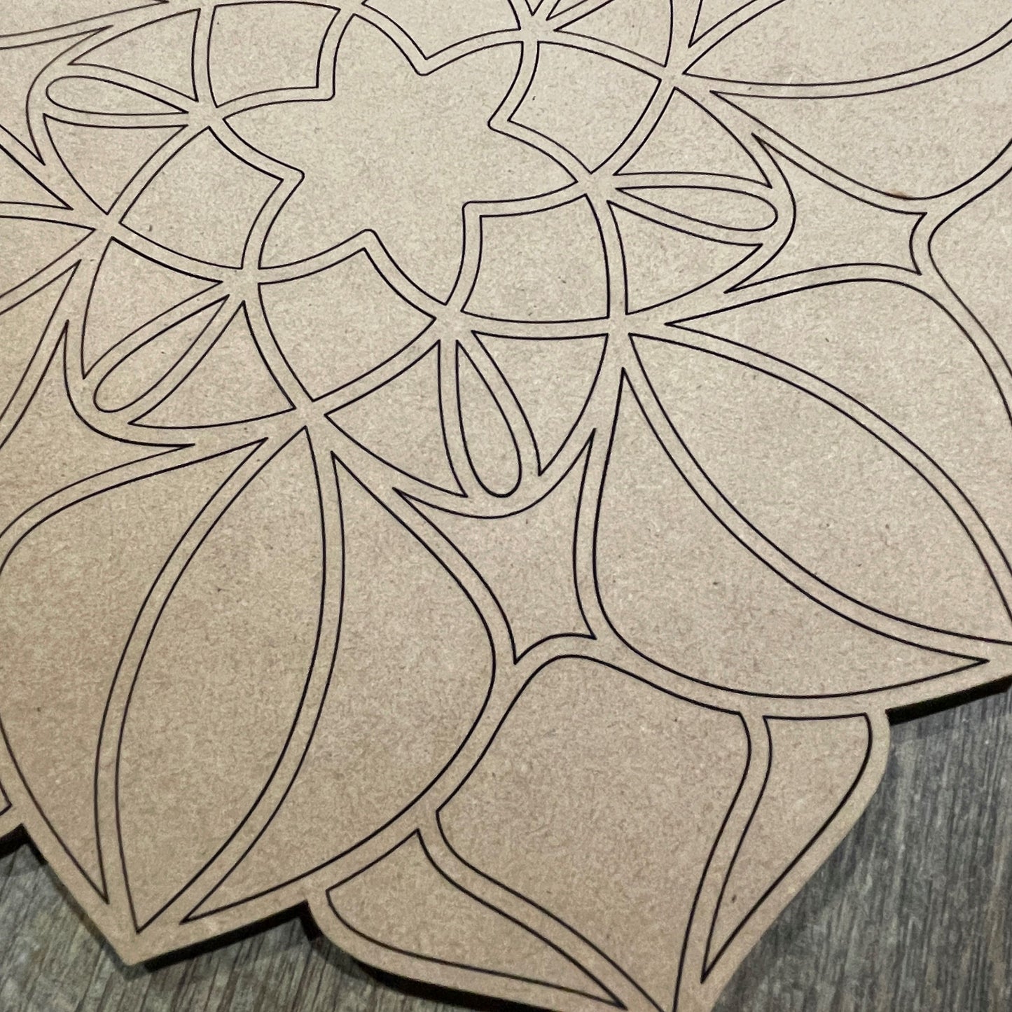 MDF Layered Cutout Mandala 10