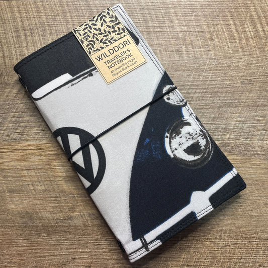 Wilddori Traveler's Notebook Cover Navy Van