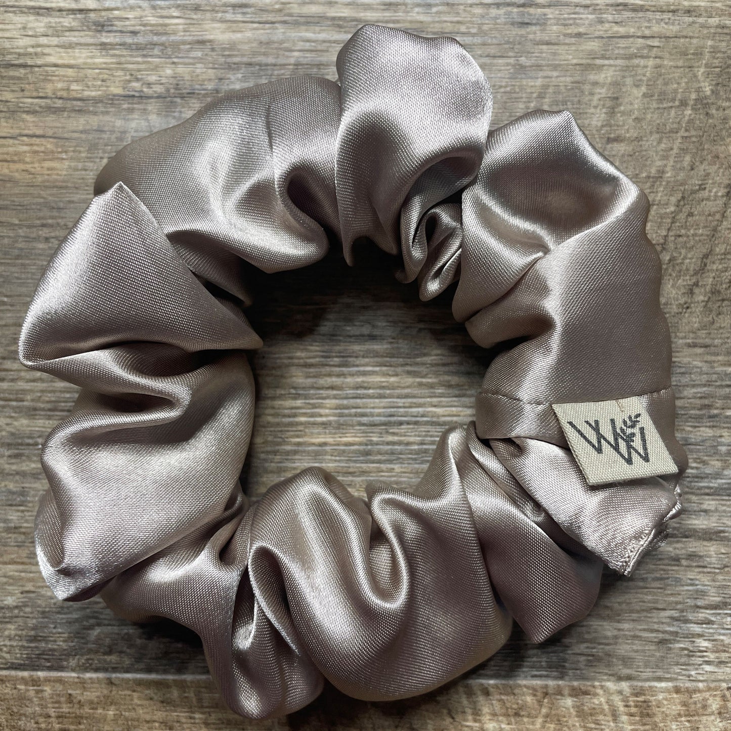 Scrunchies - Nude Satin