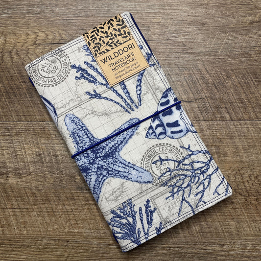 Wilddori Traveler's Notebook Cover Ocean Floor