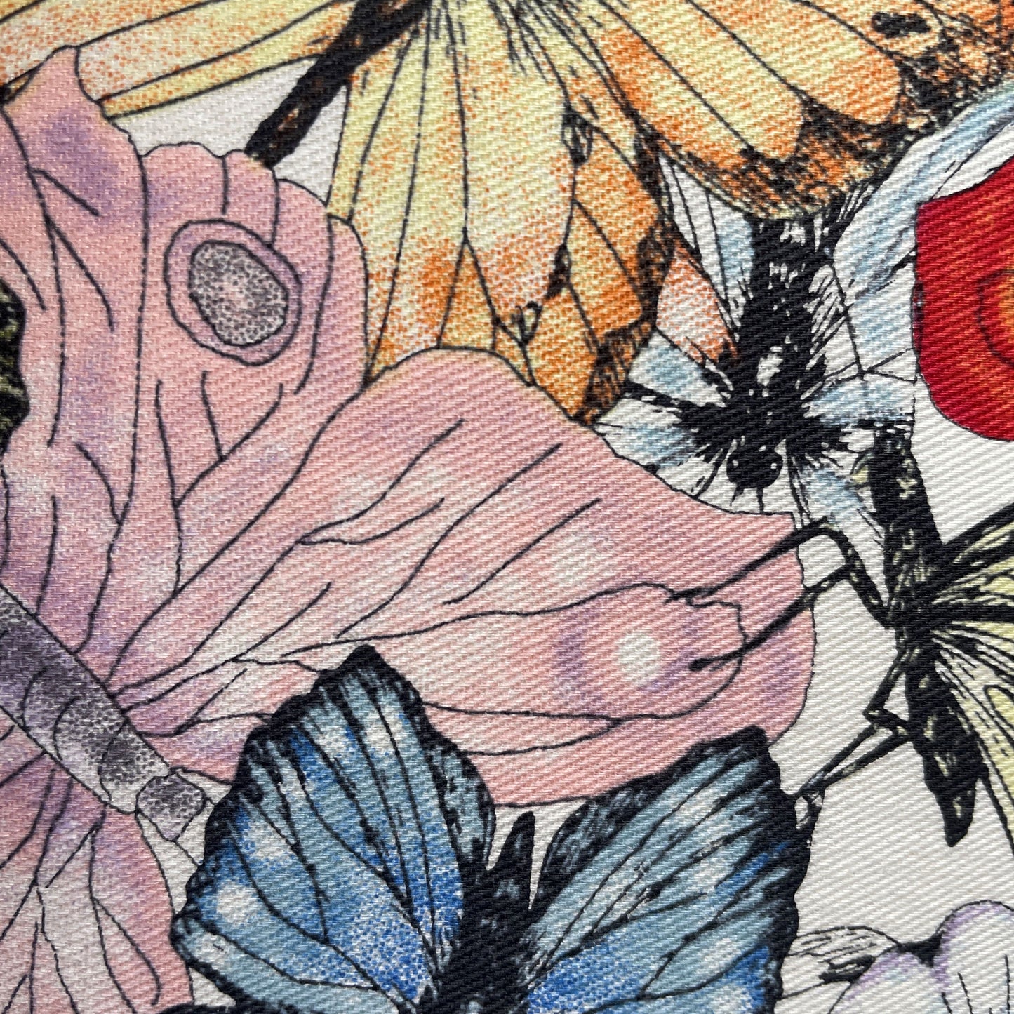 Wilddori Traveler's Notebook Cover Sketched Butterfly