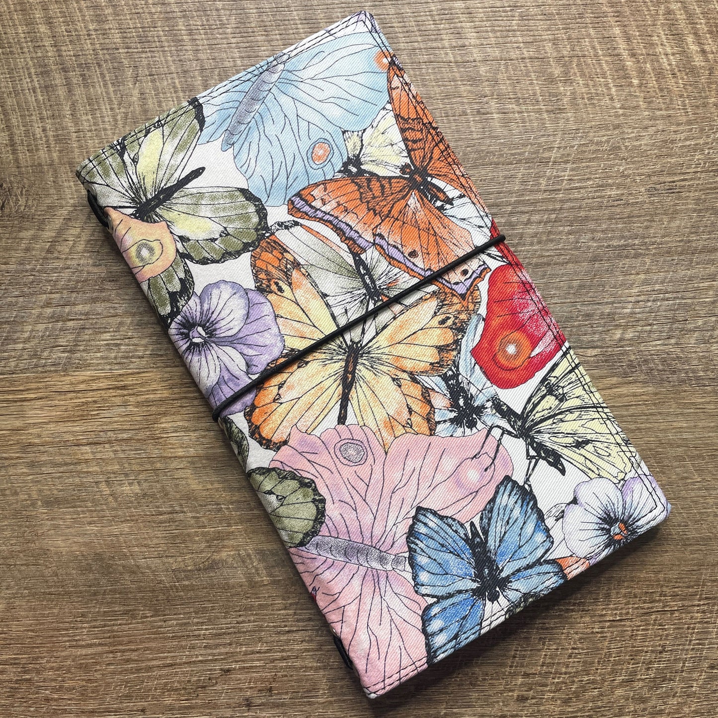 Wilddori Traveler's Notebook Cover Sketched Butterfly