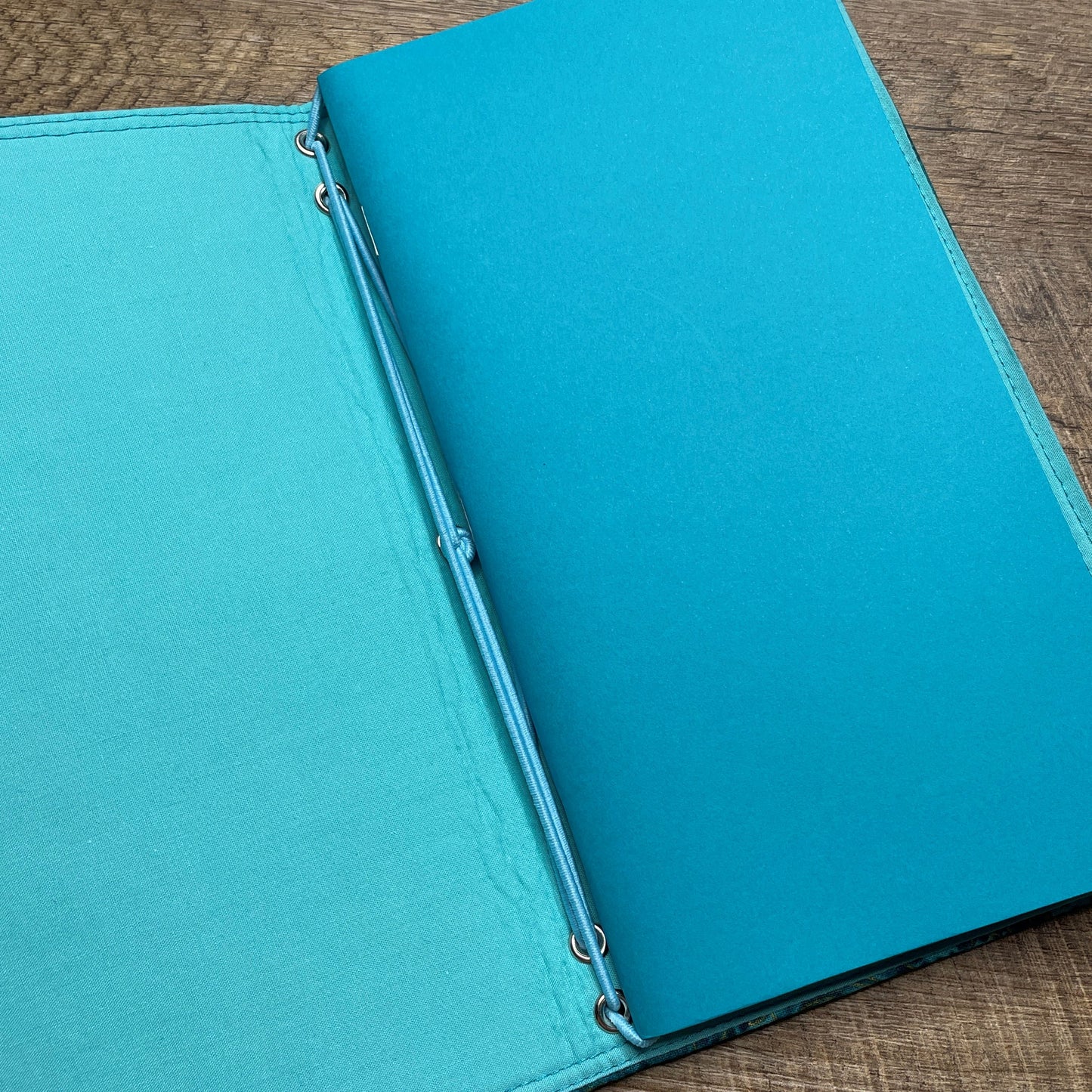 Wilddori Traveler's Notebook Cover Turquoise Butterfly