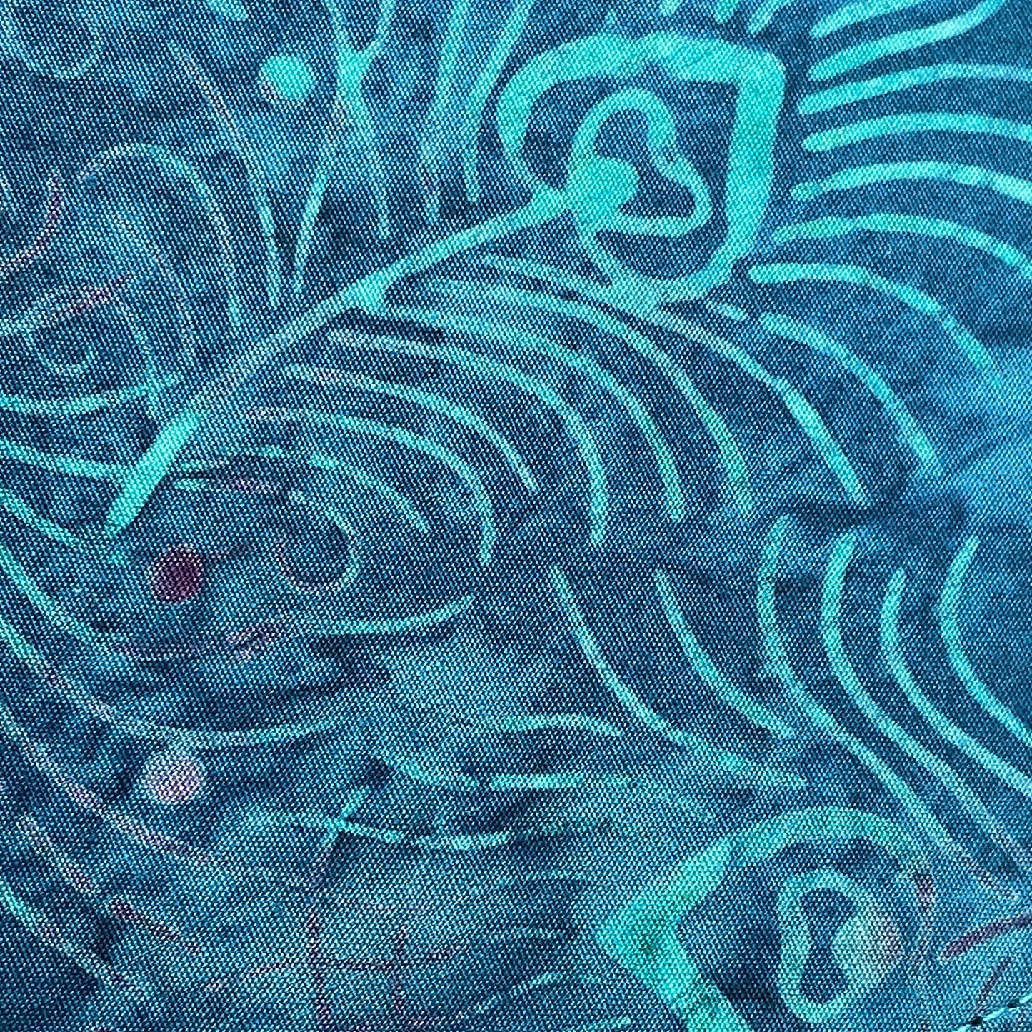 Wilddori Traveler's Notebook Cover Peacock Feathers