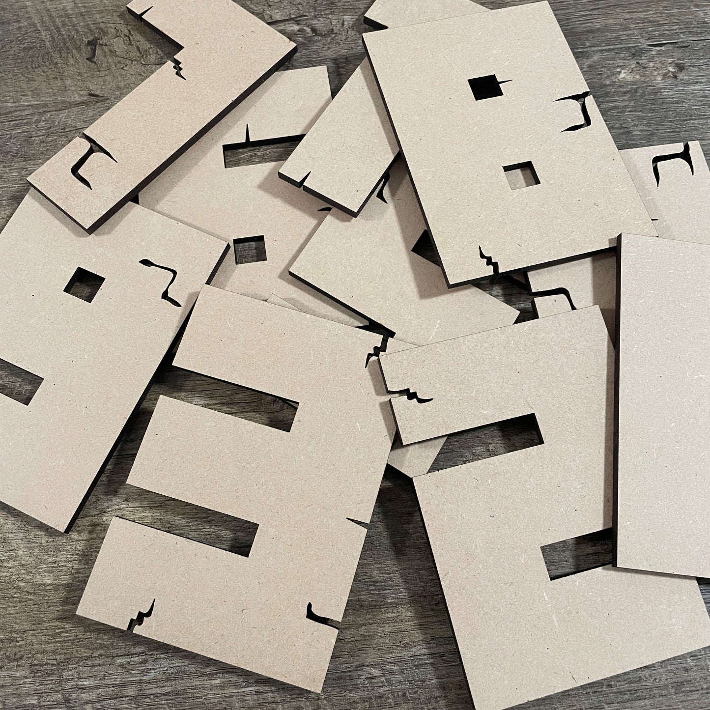 MDF Letters and Numbers 'Pixelcraft'