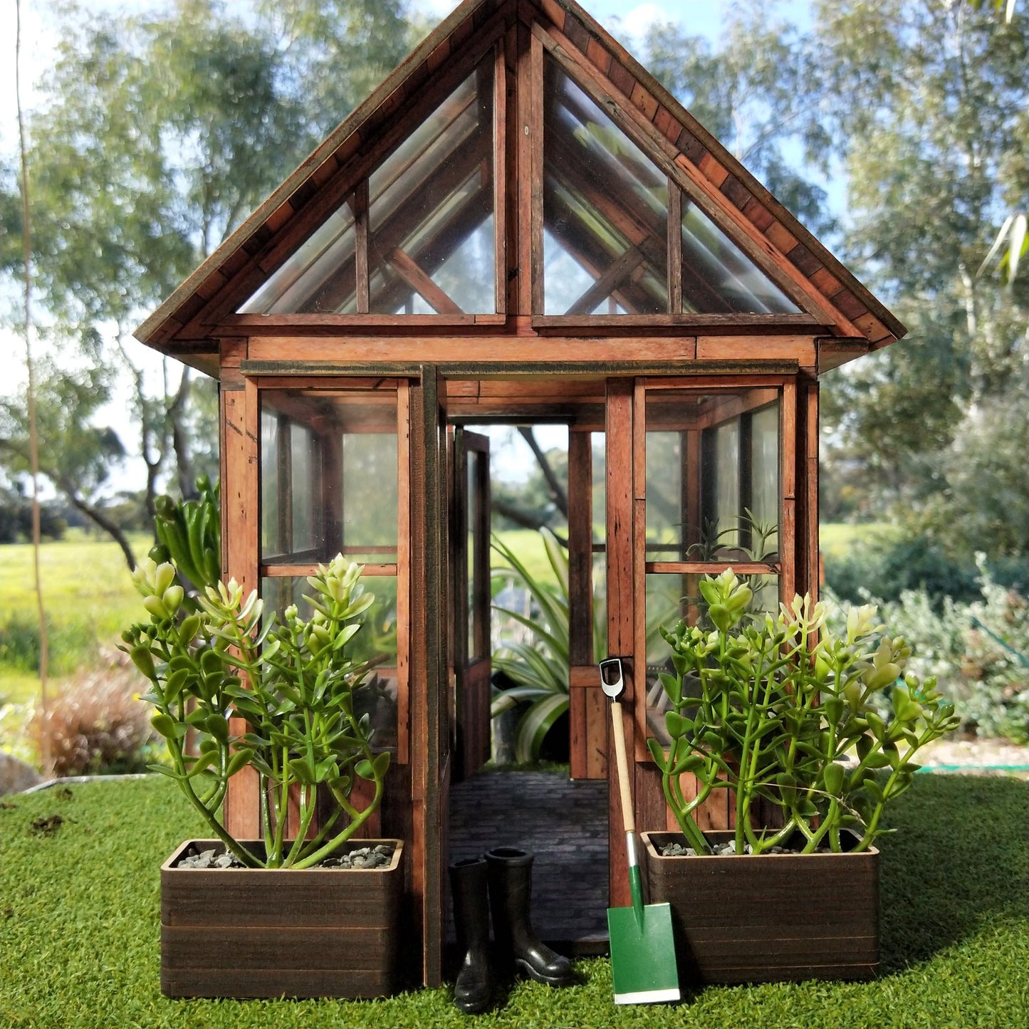 Greenhouse DIY Wooden Kit - Diarama
