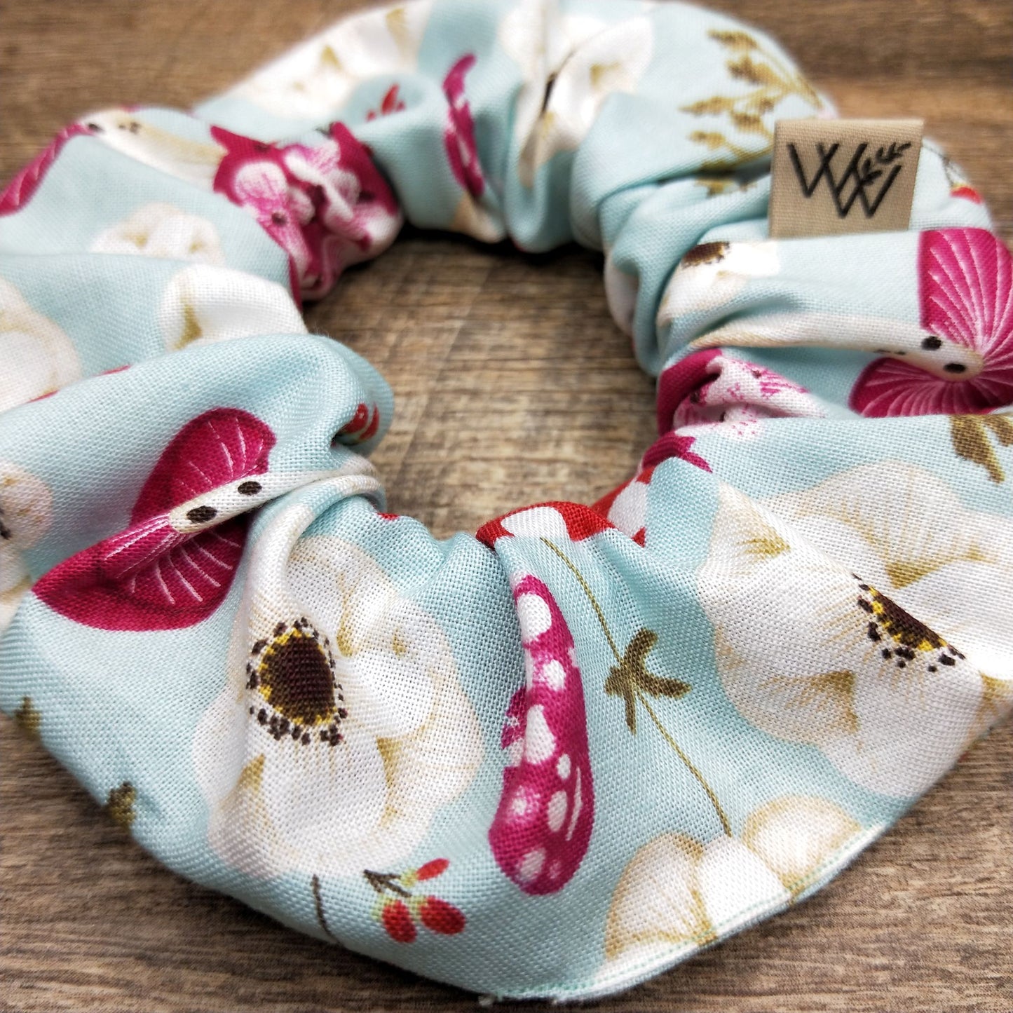 Scrunchies - Fairy Garden Blue