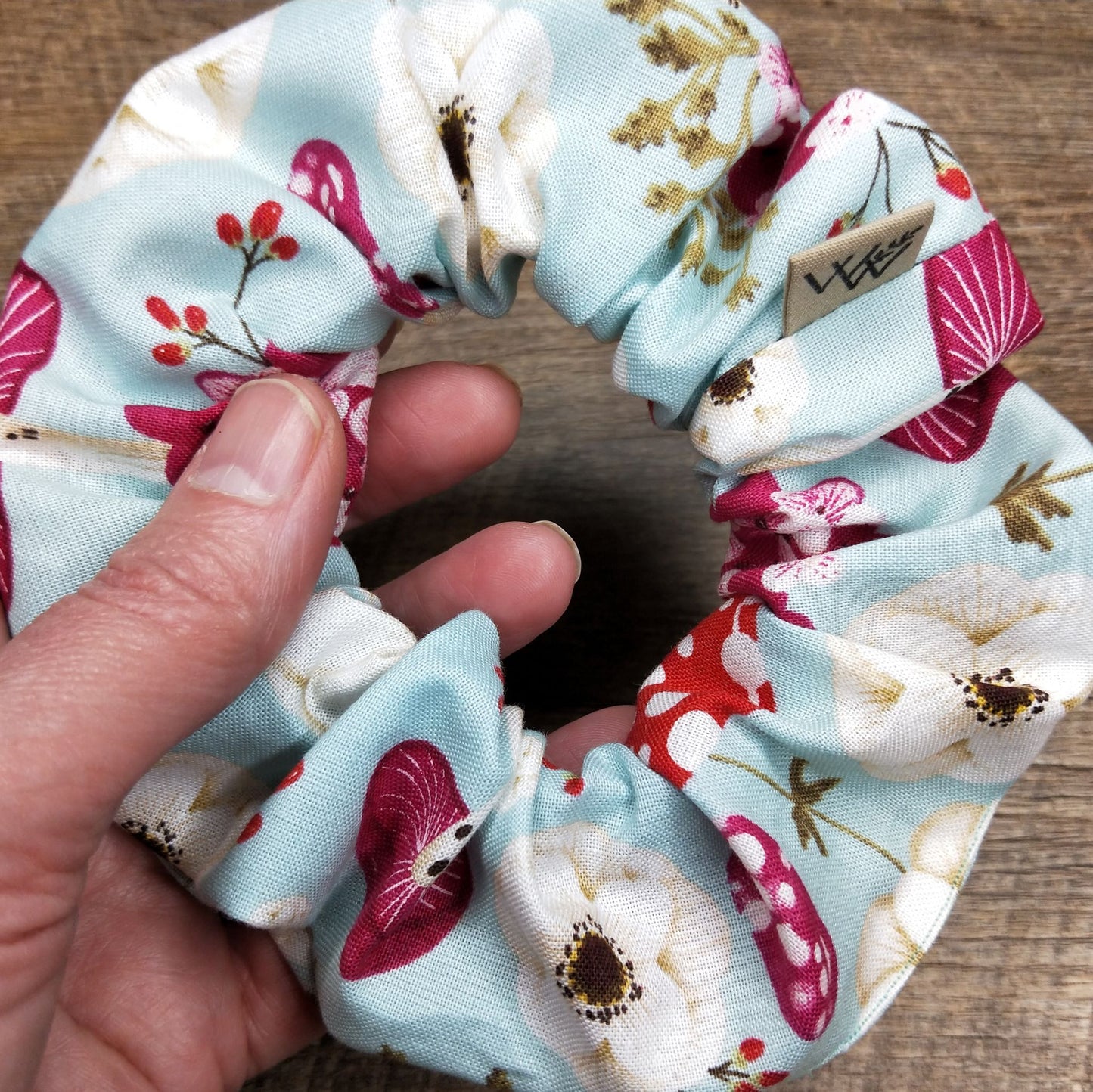 Scrunchies - Fairy Garden Blue