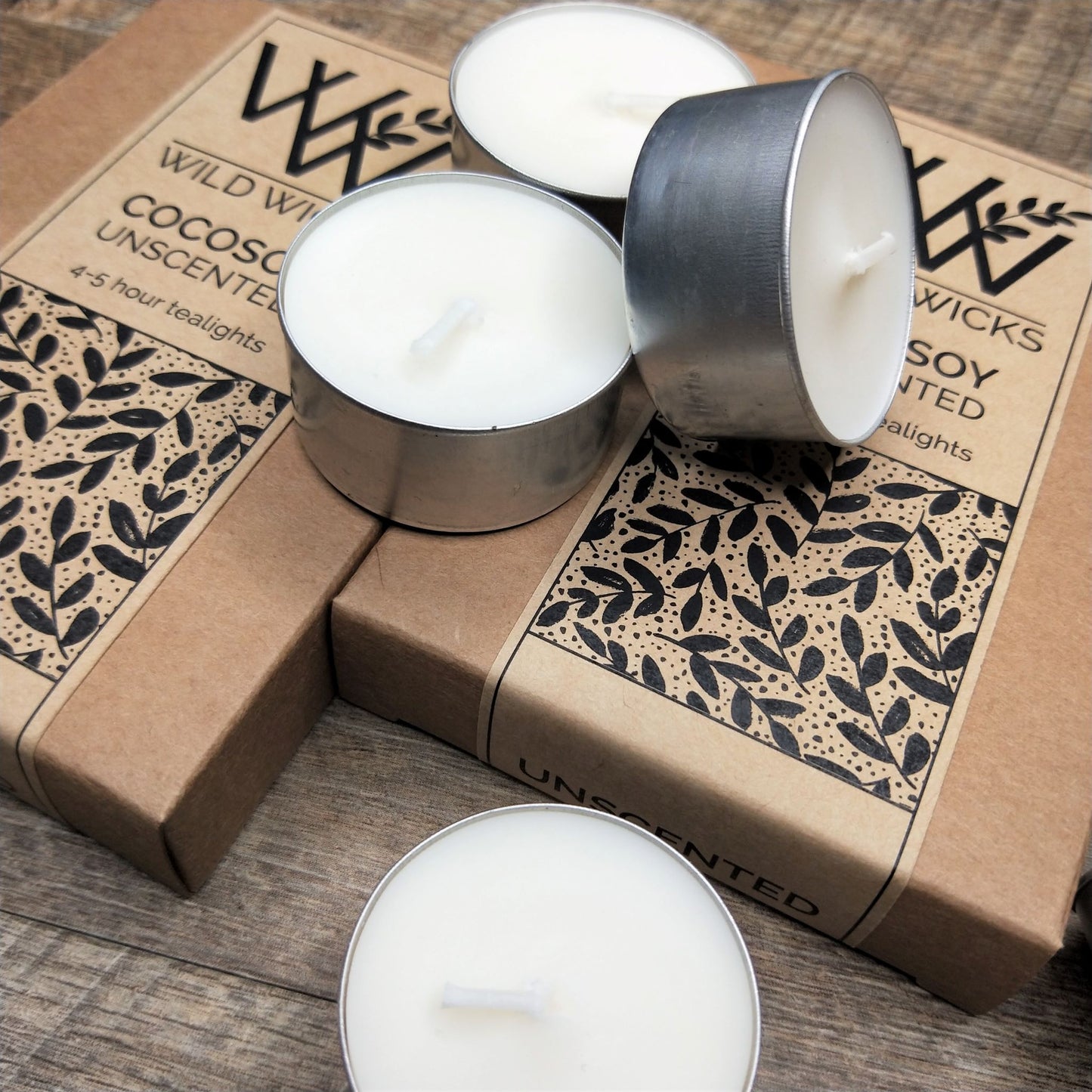 CocoSoy Tealights Standard Pk 6