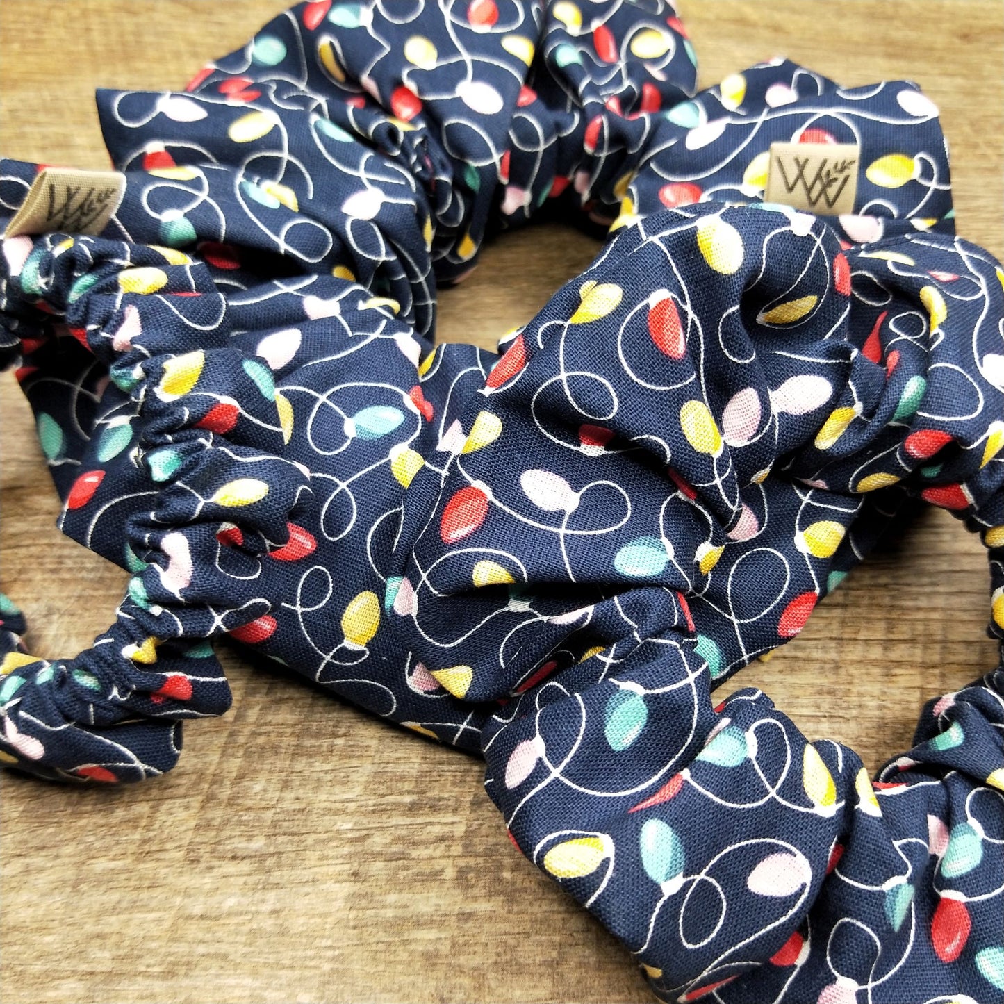 Scrunchies - Christmas Lights