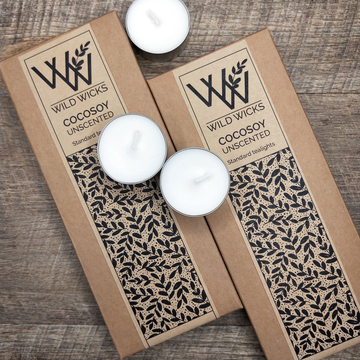 CocoSoy Tealights Standard Pk 10