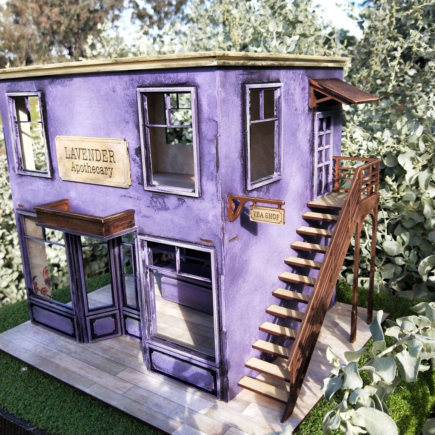 Lavender Apothecary DIY Wooden Shop Kit - General Store
