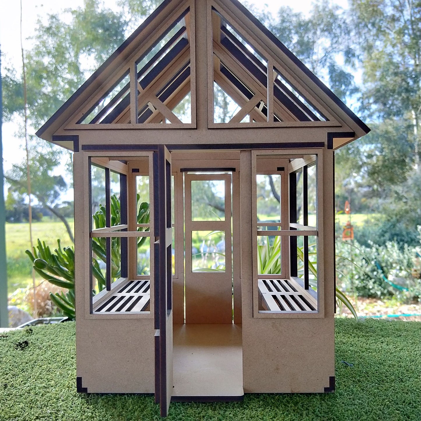 Greenhouse DIY Wooden Kit - Diarama