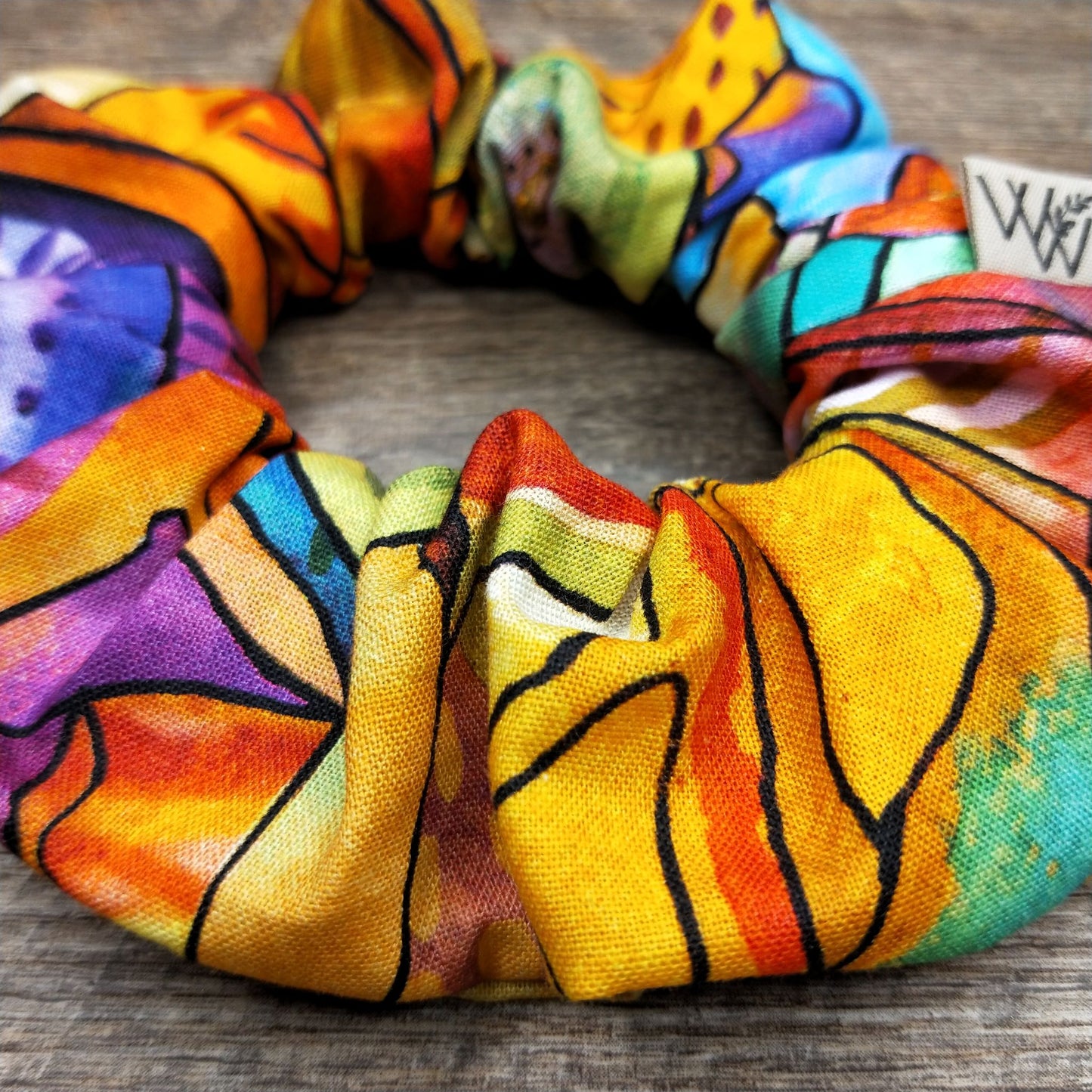 Scrunchies - Painted Abstract