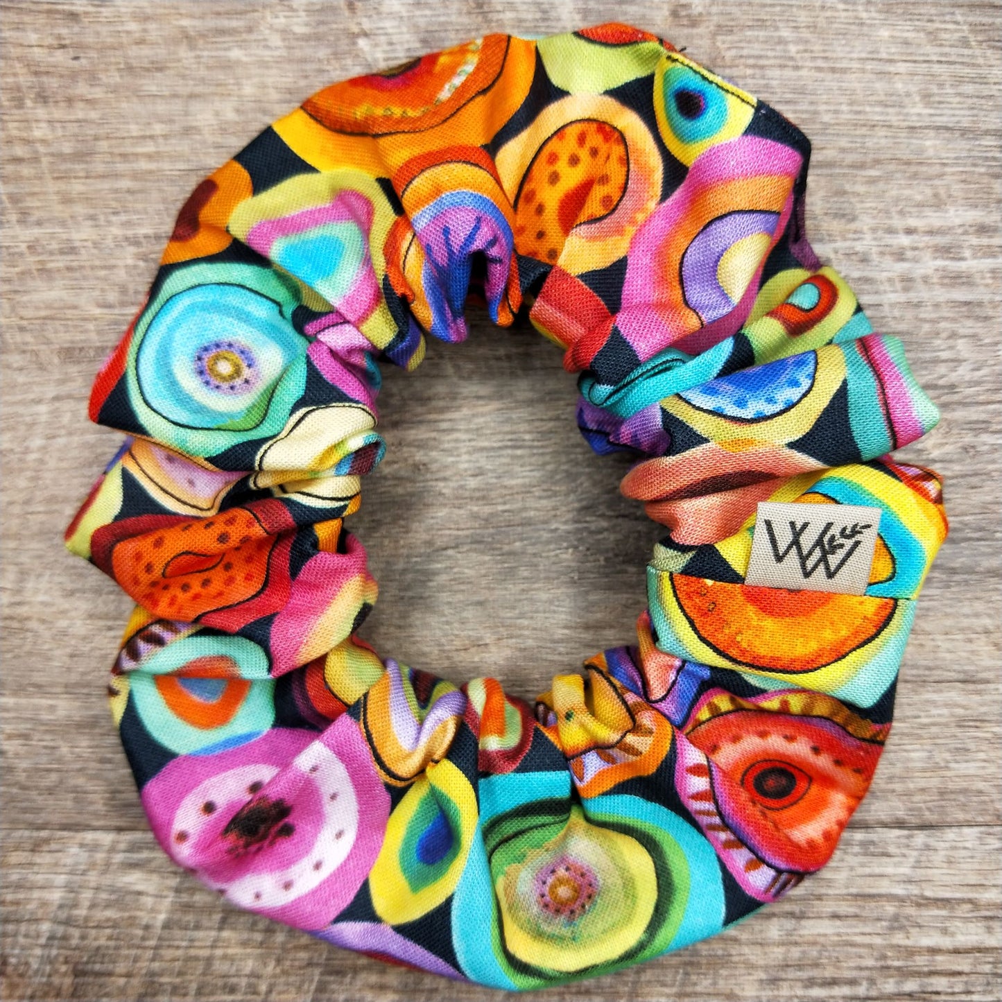 Scrunchies - Painted Abstract Rings