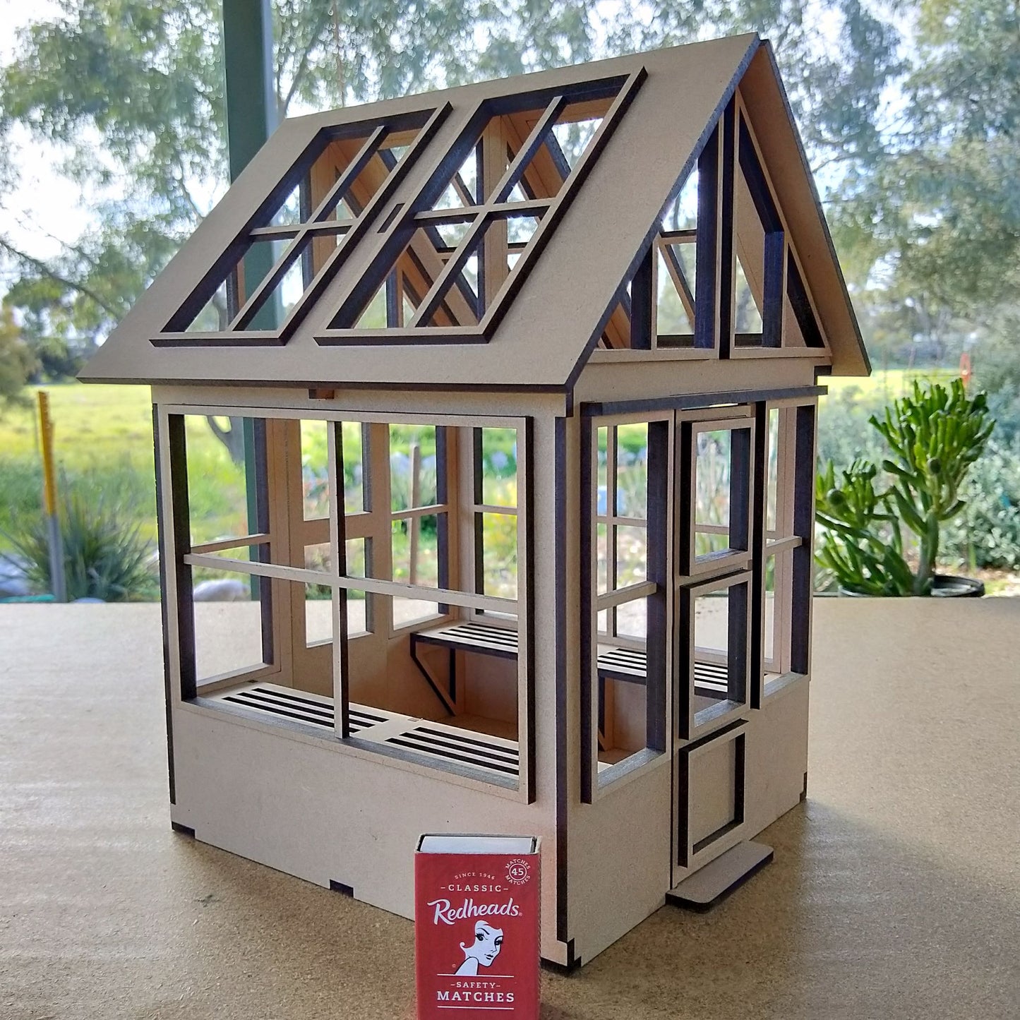 Greenhouse DIY Wooden Kit - Diarama