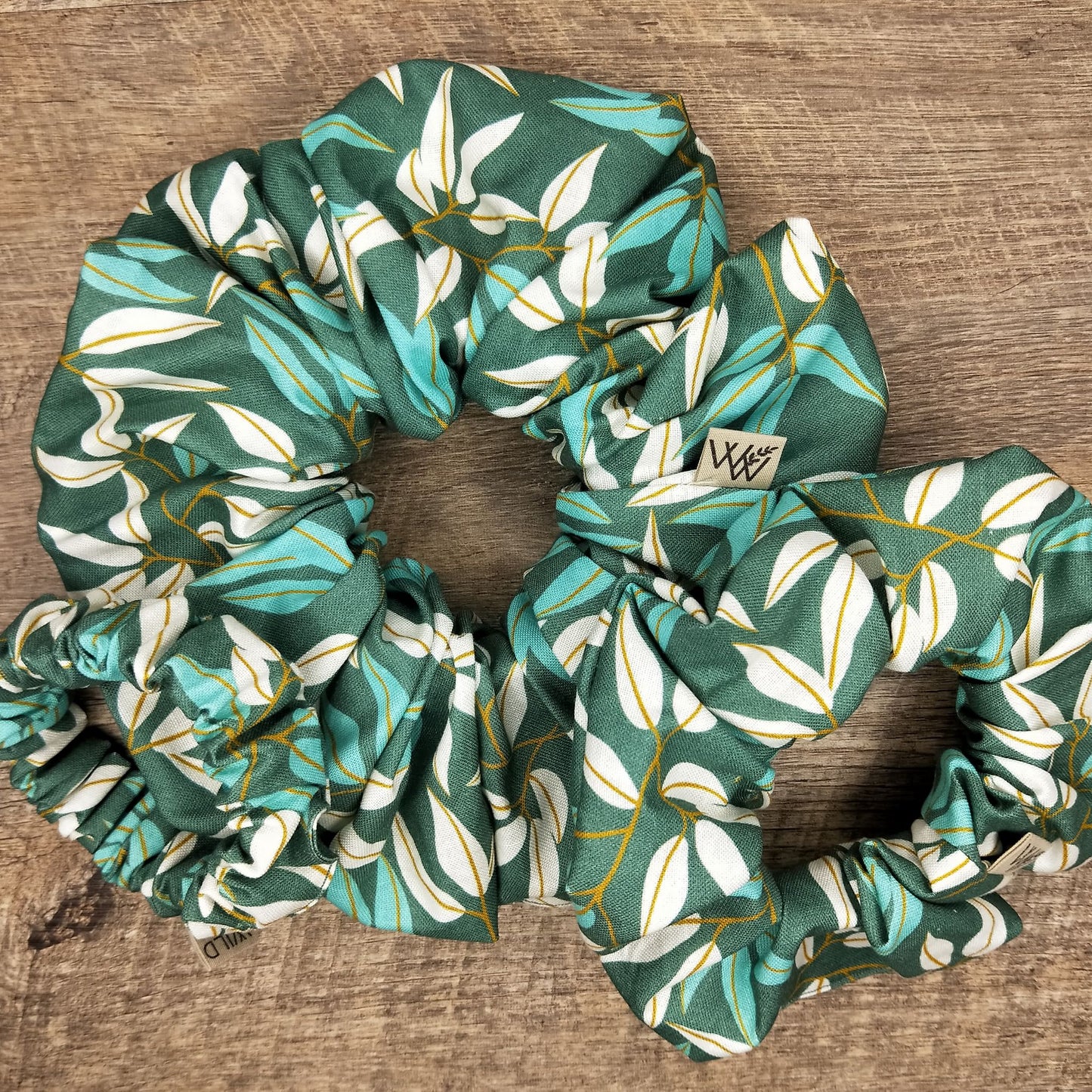 Scrunchies - Eucalyptus Leaf