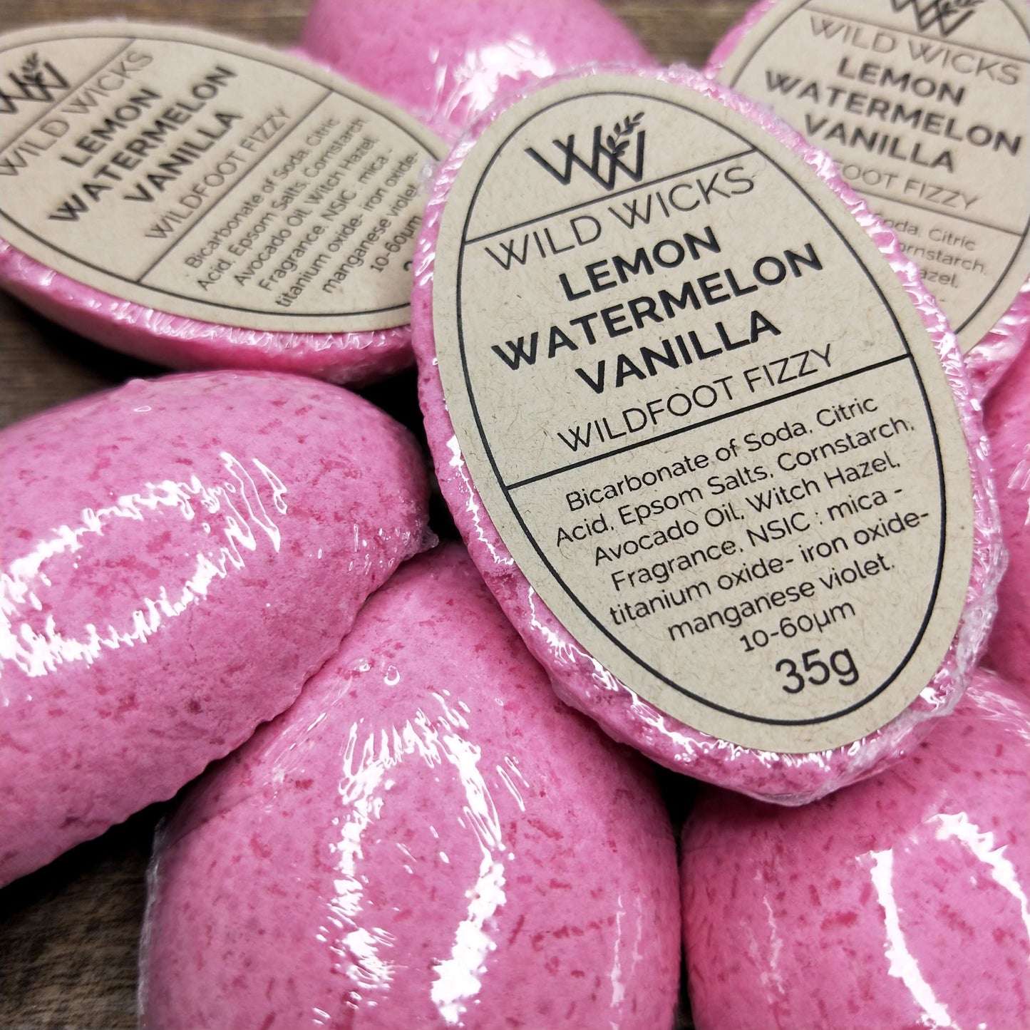 Wildfoot Fizzy Lemon - Watermelon - Vanilla