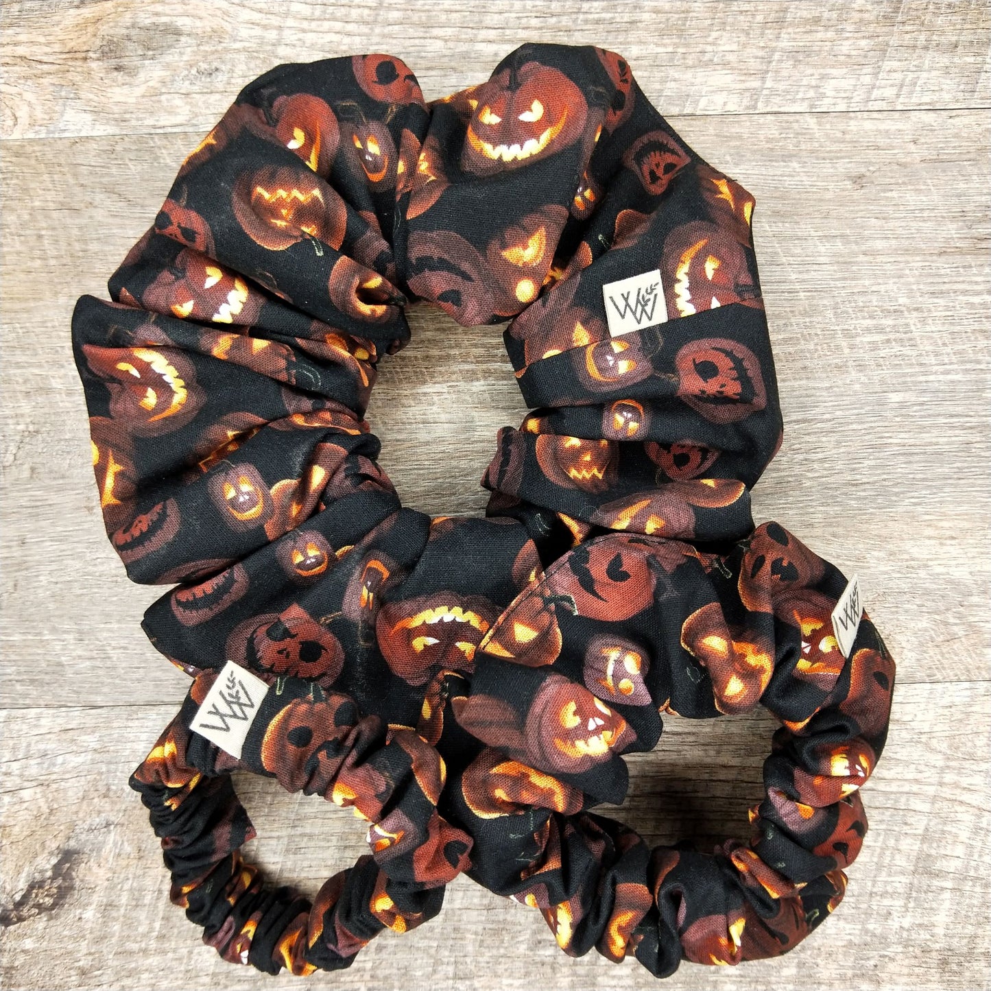 Scrunchies - Halloween Pumpkin Head