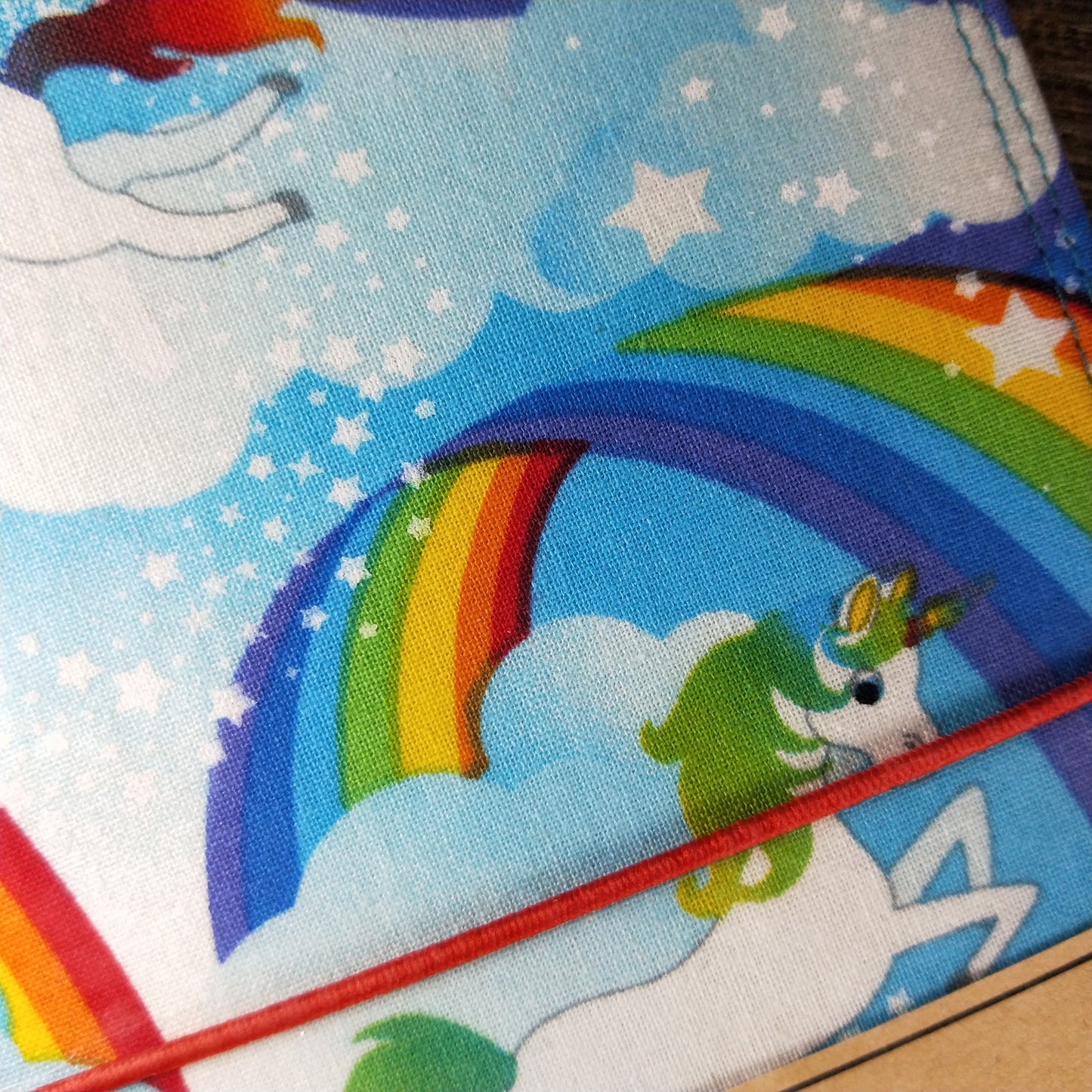 Wilddori Traveler's Notebook Cover Rainbow Unicorn