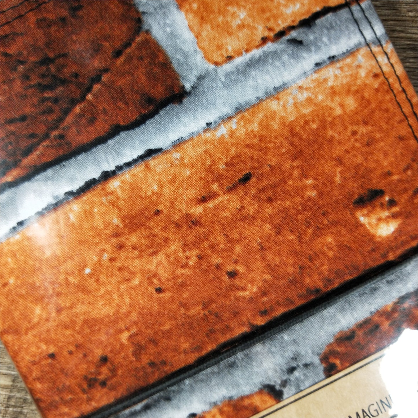 Wilddori Traveler's Notebook Cover Red Brick Wall