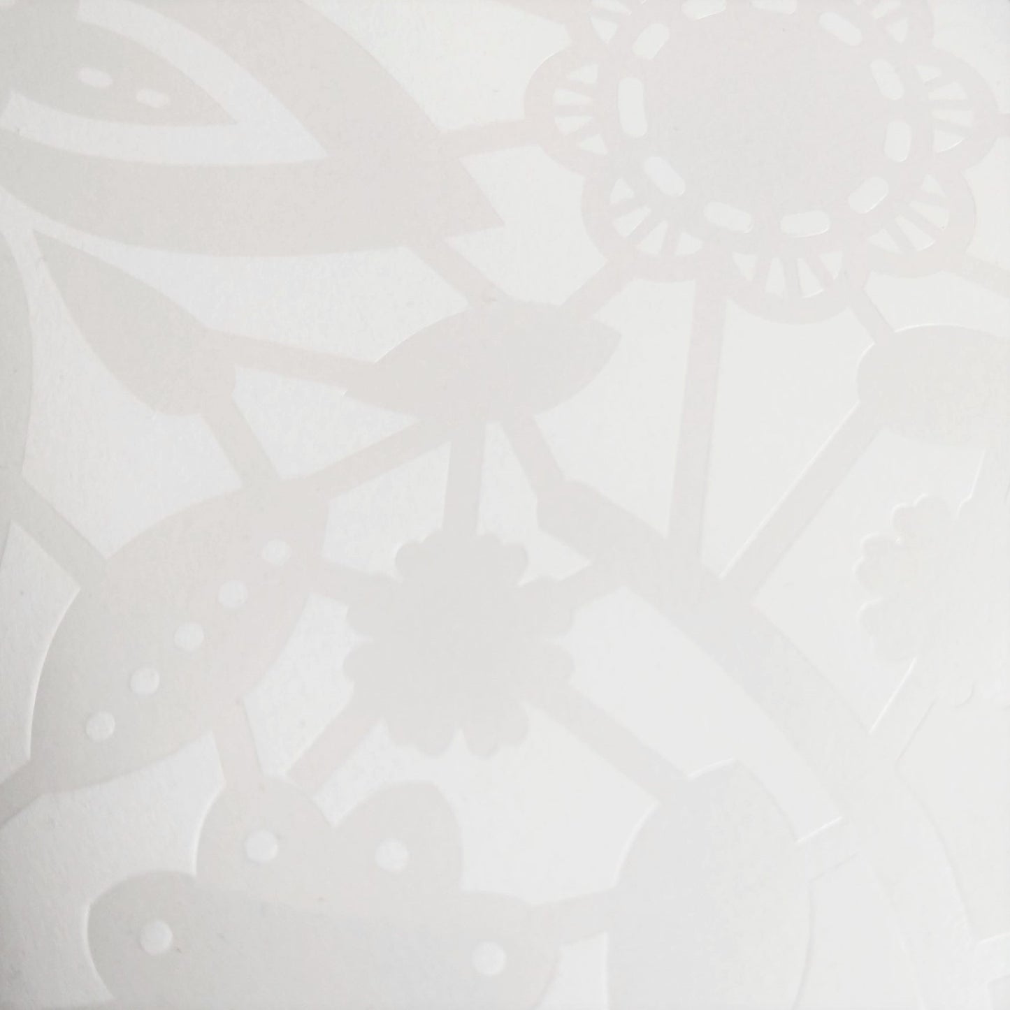 Wilddori 40 sheet Blank Insert, White Pearl Blossom