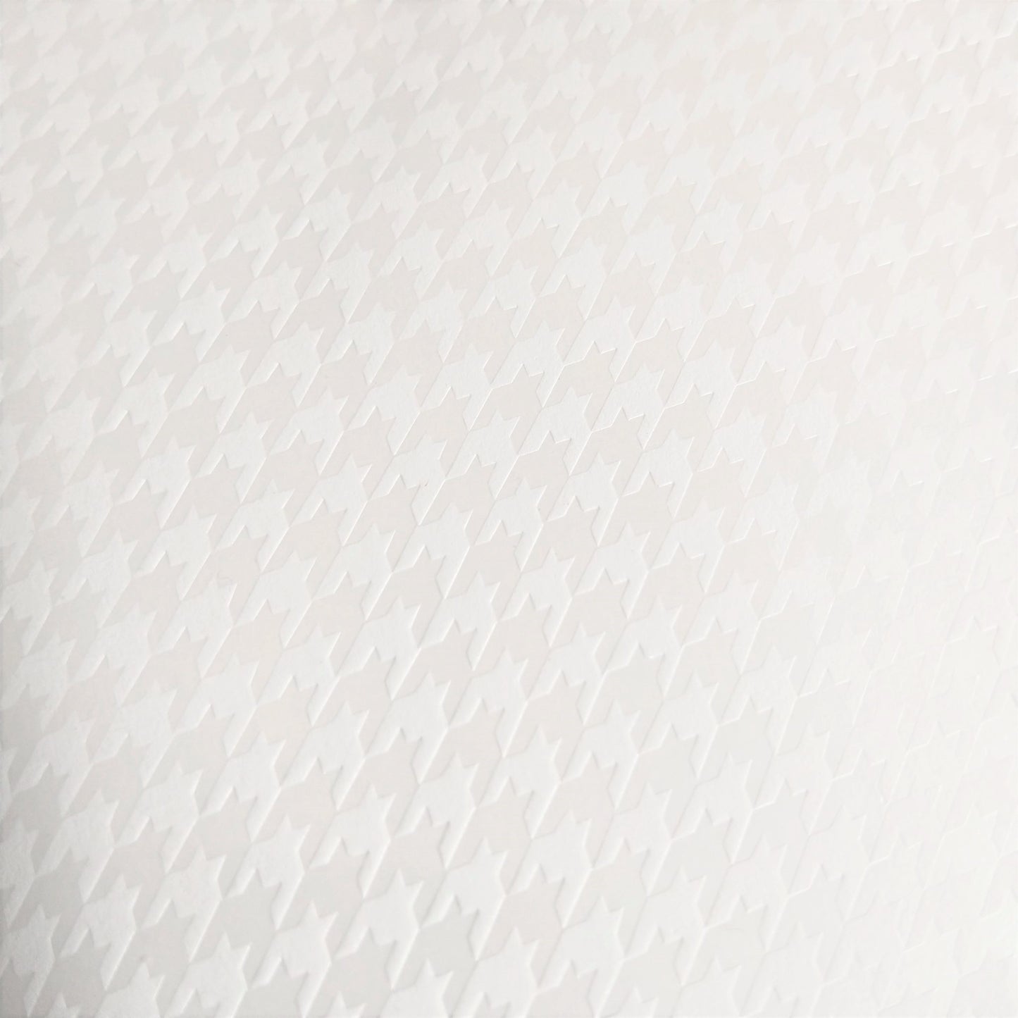 Wilddori 40 sheet Blank Insert, White Pearl Houndstooth