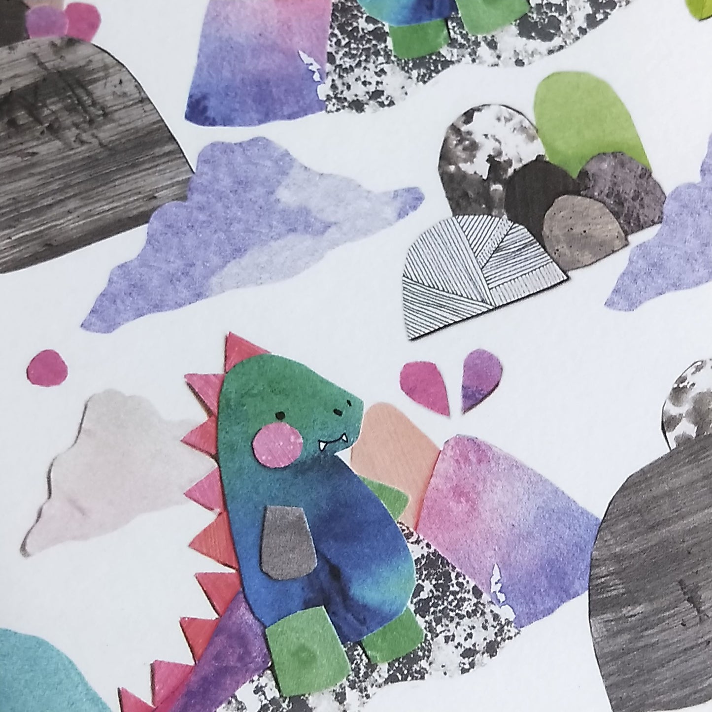 Wilddori 40 sheet Blank Insert - Collage Rocks