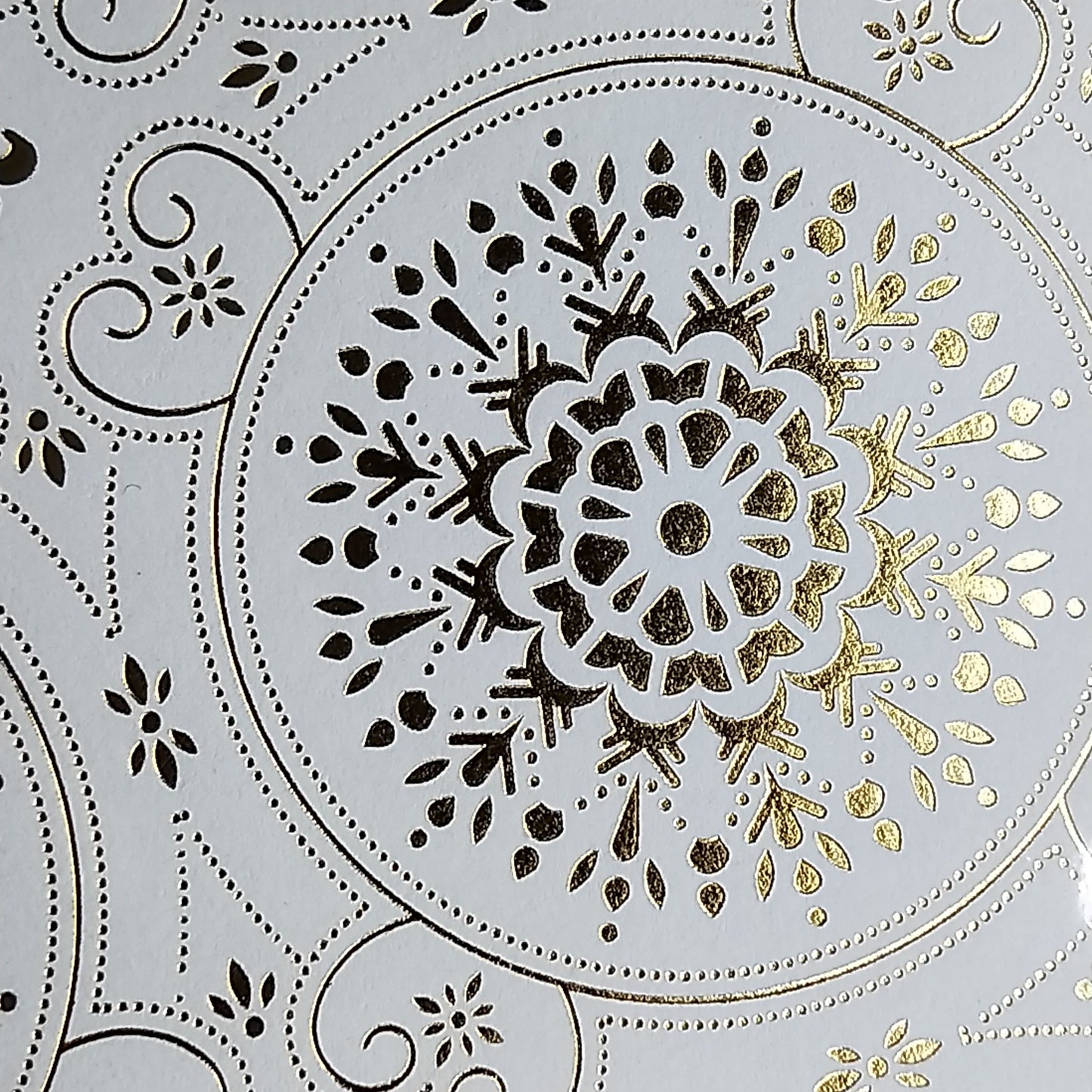Wilddori 40 sheet Blank Insert - Golden Mandalas