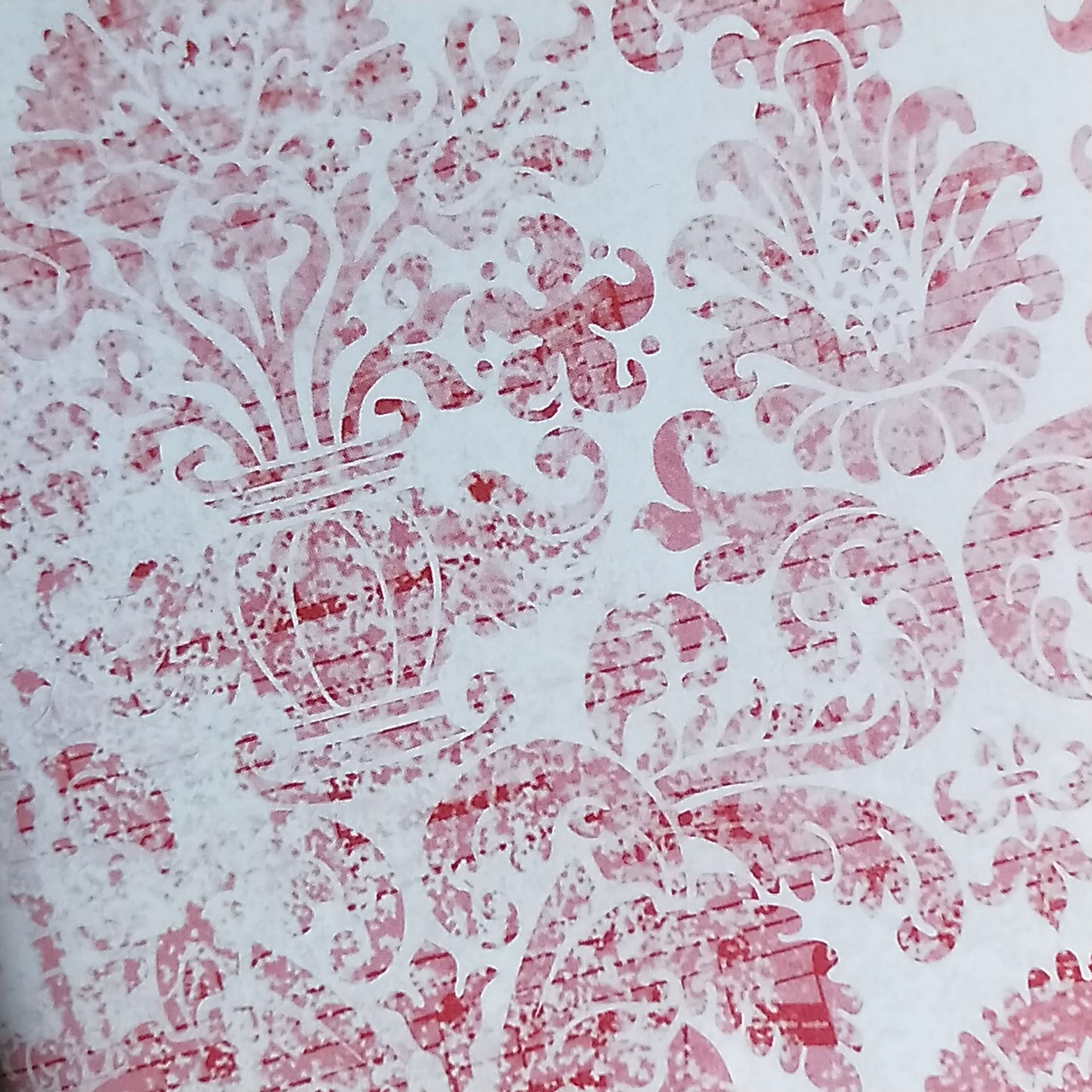 Wilddori 40 sheet Blank Insert - Vintage Red Flourish