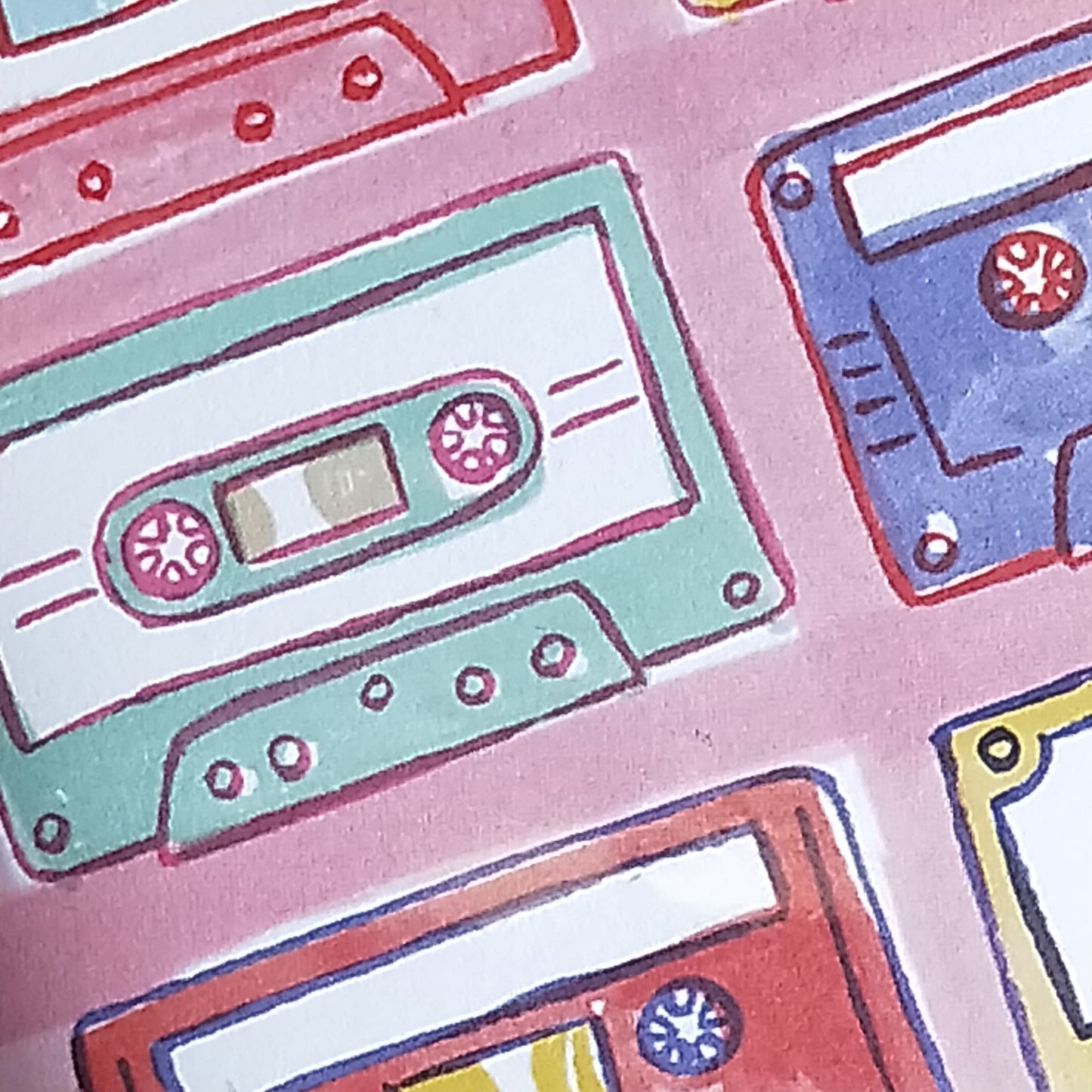 Wilddori 40 sheet Blank Insert - Sketchy Cassette