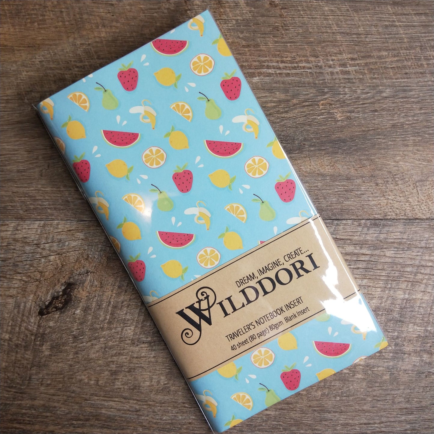 Wilddori 40 sheet Blank Insert - Summer Fruits